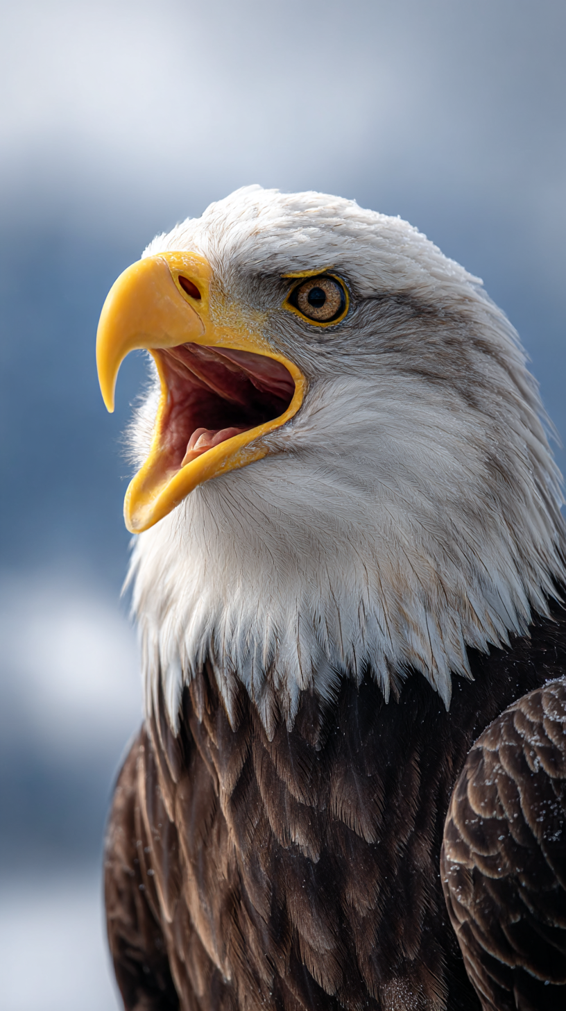 fond d'écran Pygargue à tête blanche iphone 14 pro max gratuit