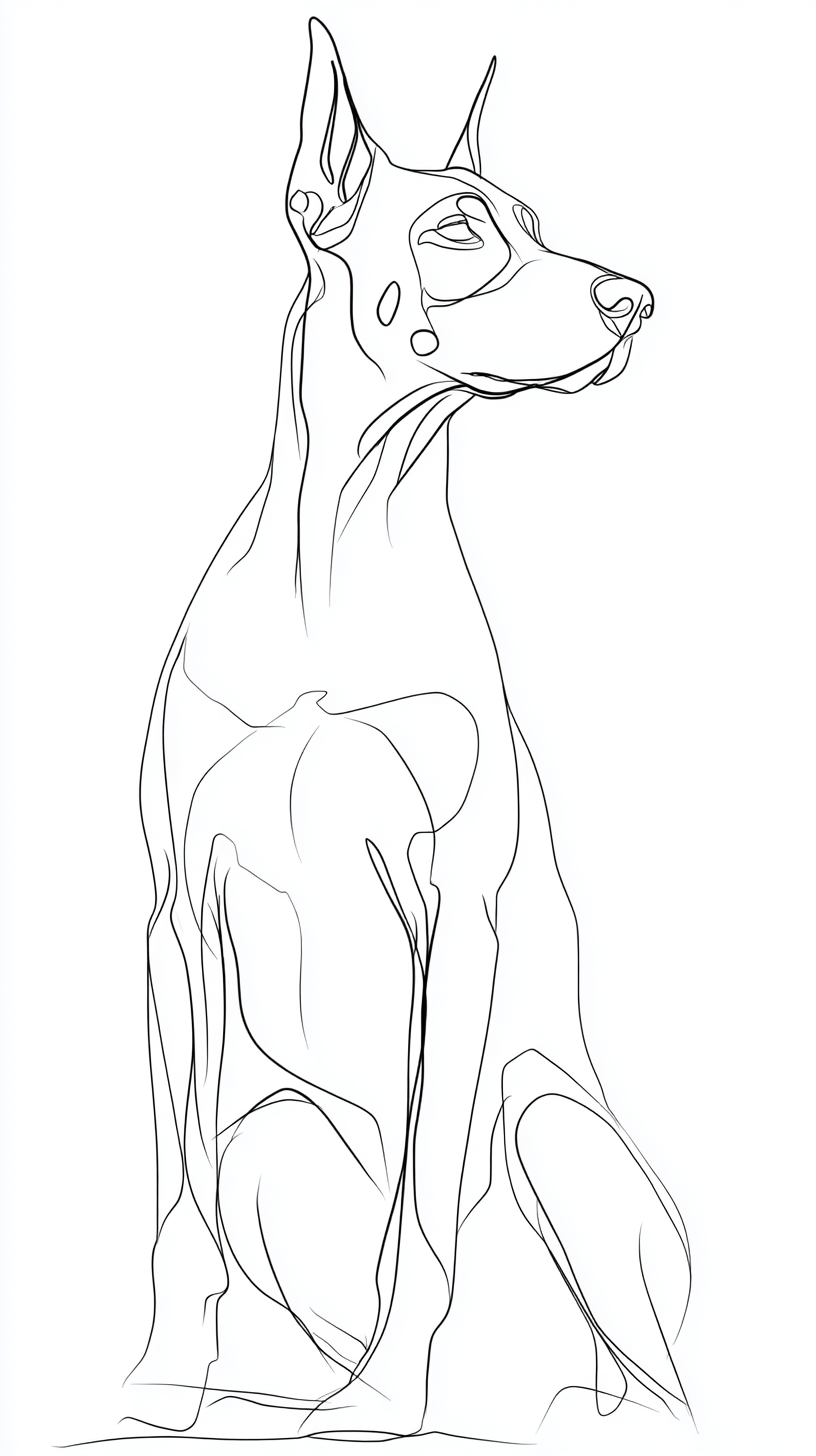 fond d'écran Doberman téléphone Xiaomi gratuit