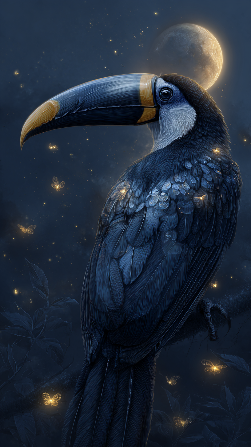 fond d'écran Toucan iphone 15 gratuit