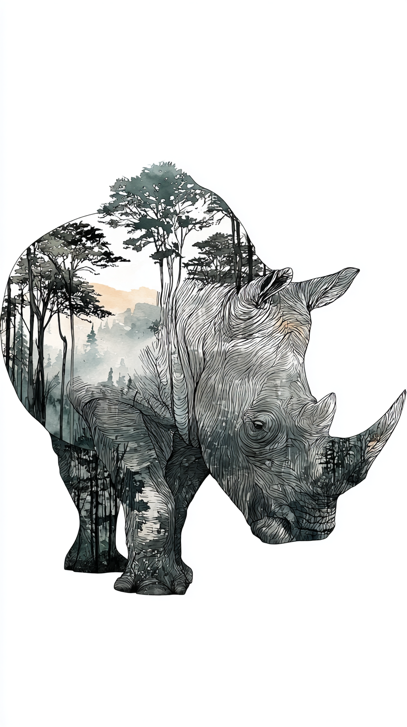 fond d'écran Rhinoceros pour tablette android gratuit télécharger gratuit