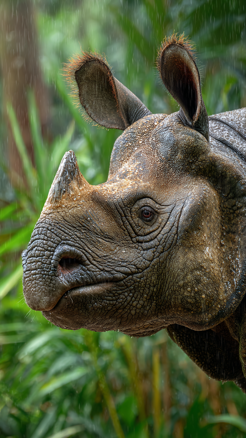 iphone fond d'écran Rhinoceros kawaii télécharger gratuit