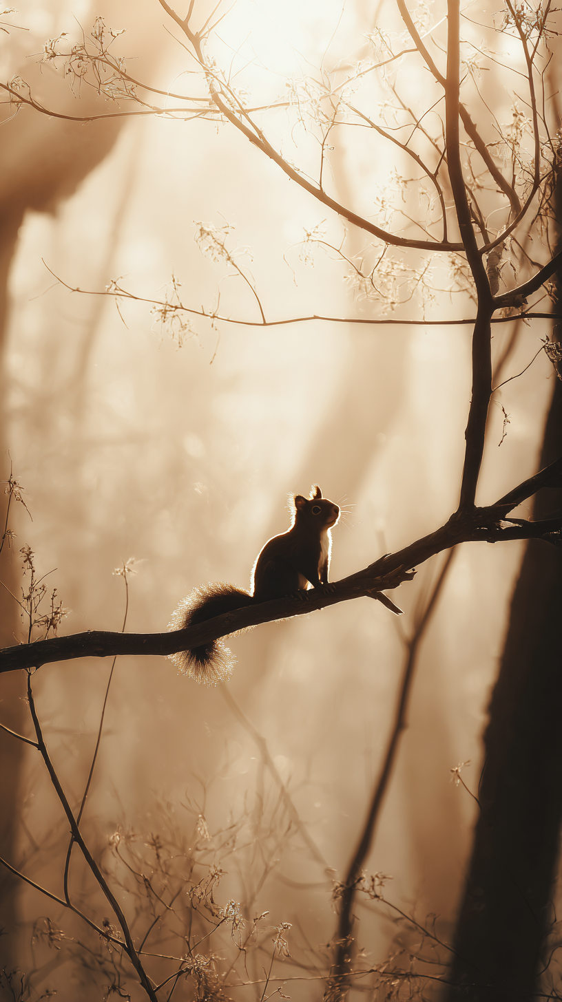 fond d'écran Écureuil de téléphone gratuit