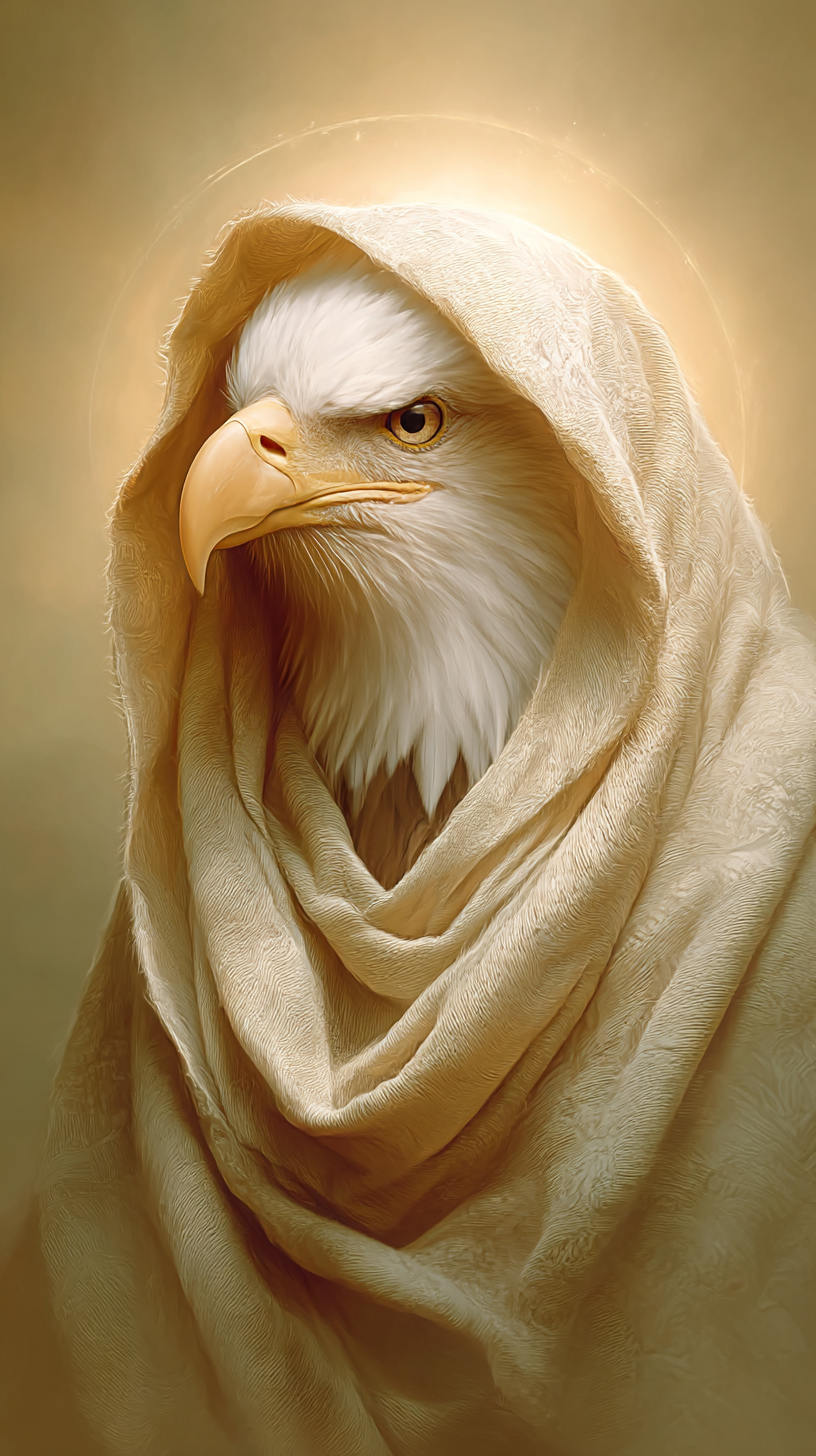 fond d'écran Pygargue à tête blanche iphone 15 4k gratuit