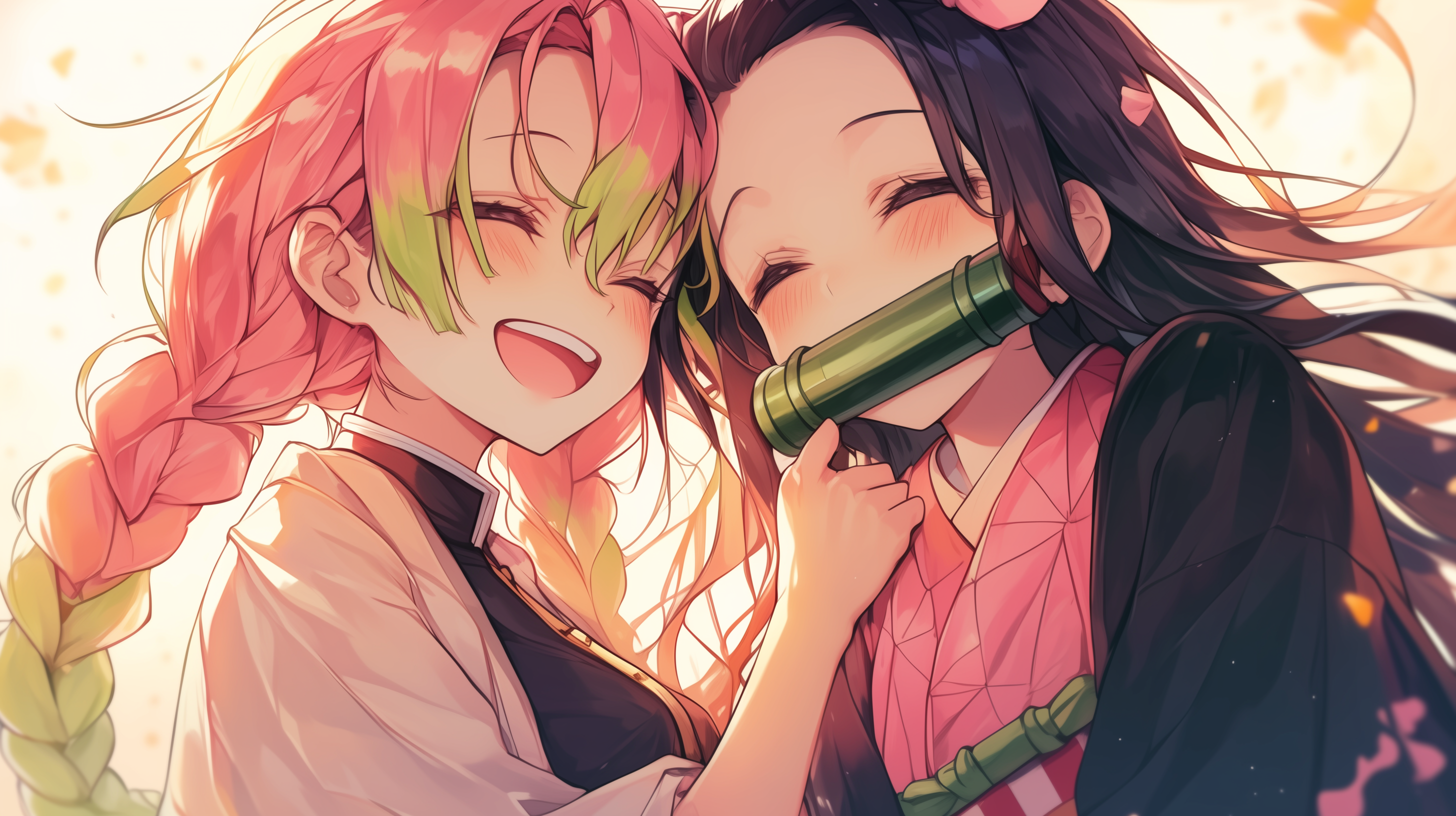 fond d'écran Mitsuri Kanroji windows 10 4k téléchargement gratuit