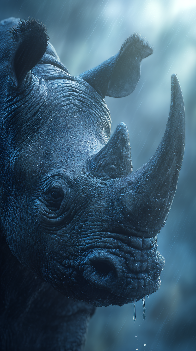 fond d'écran Rhinoceros iphone 17 pro max gratuit