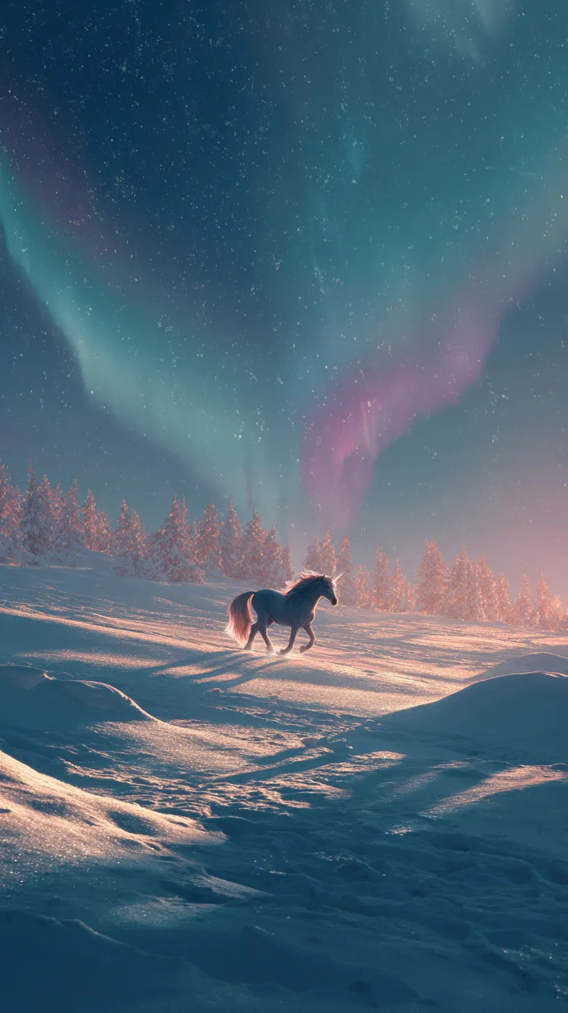 fond d'écran Licorne updated android 4k télécharger gratuit