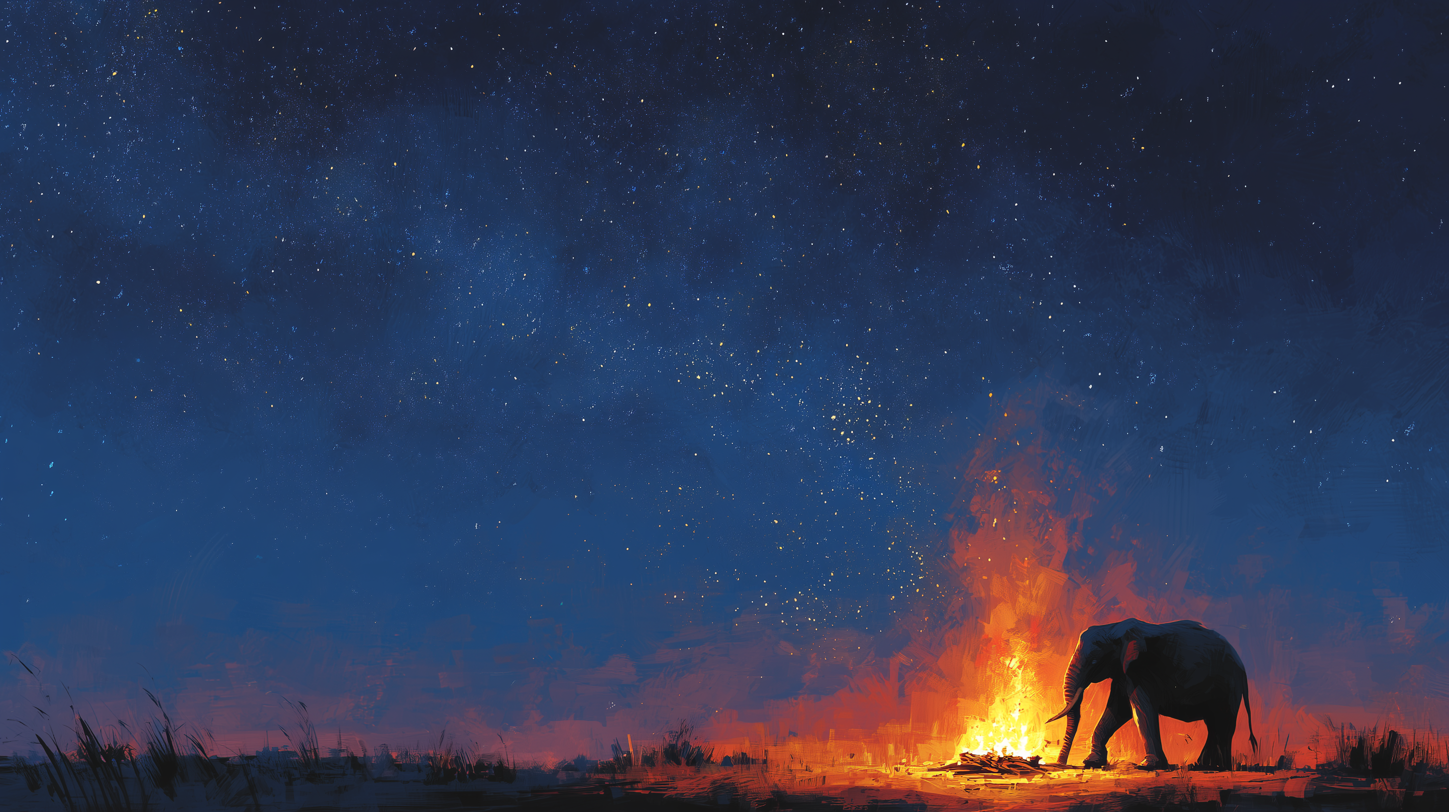 image fond d'écran Éléphant pc téléchargement gratuit