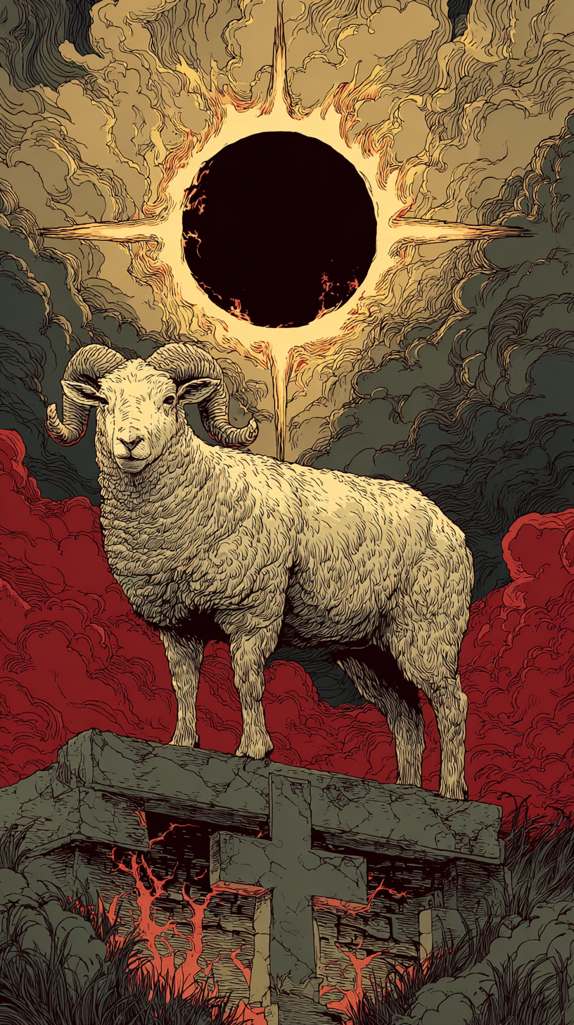 iphone fond d'écran Mouton kawaii gratuit