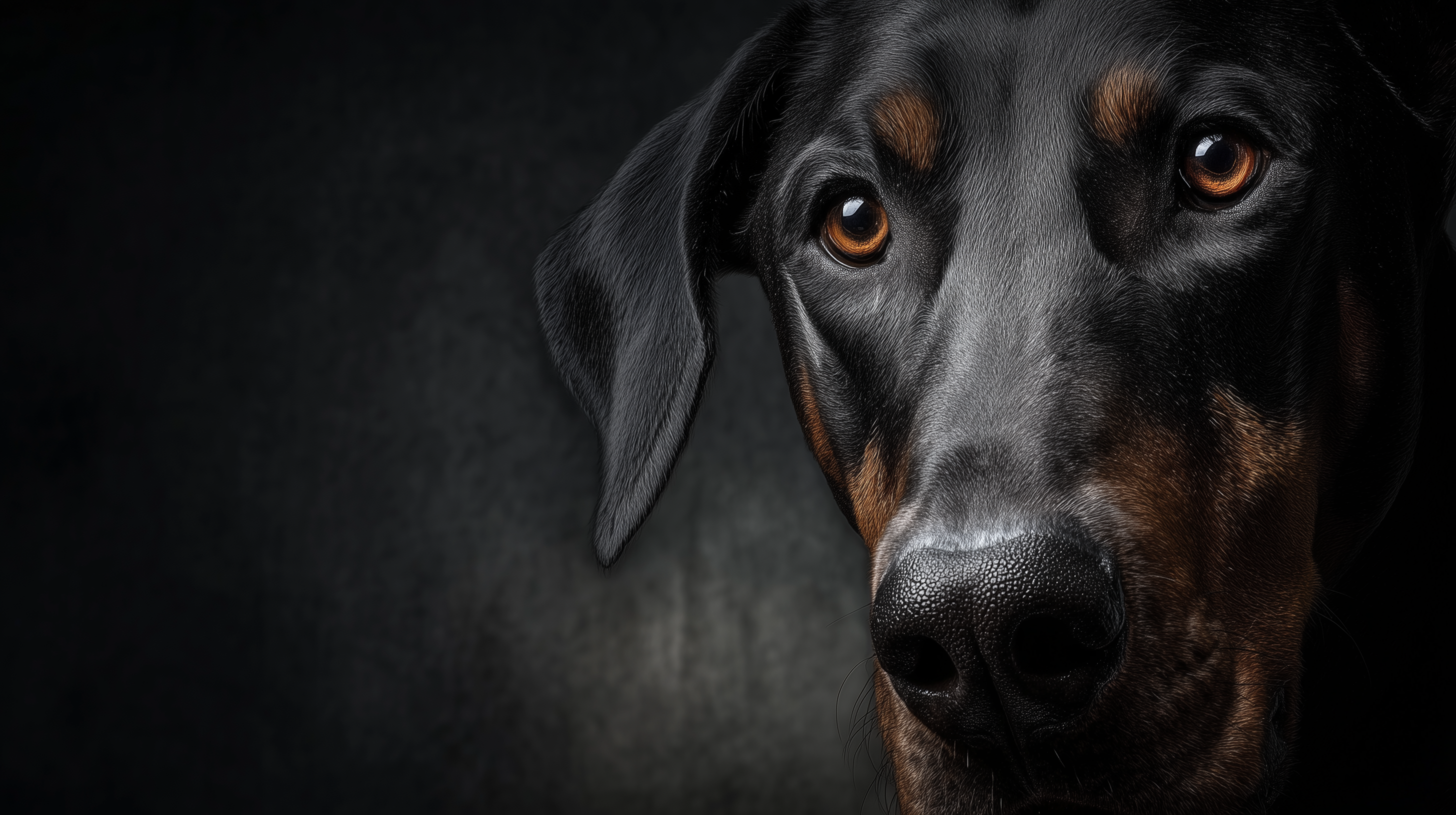 fond d'écran Doberman 4k pour pc téléchargement gratuit