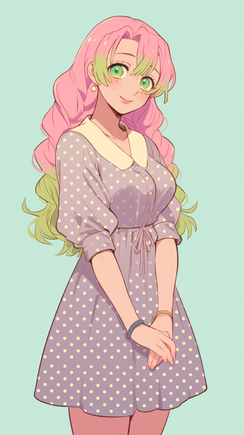 fond d'écran Mitsuri Kanroji android télécharger gratuit