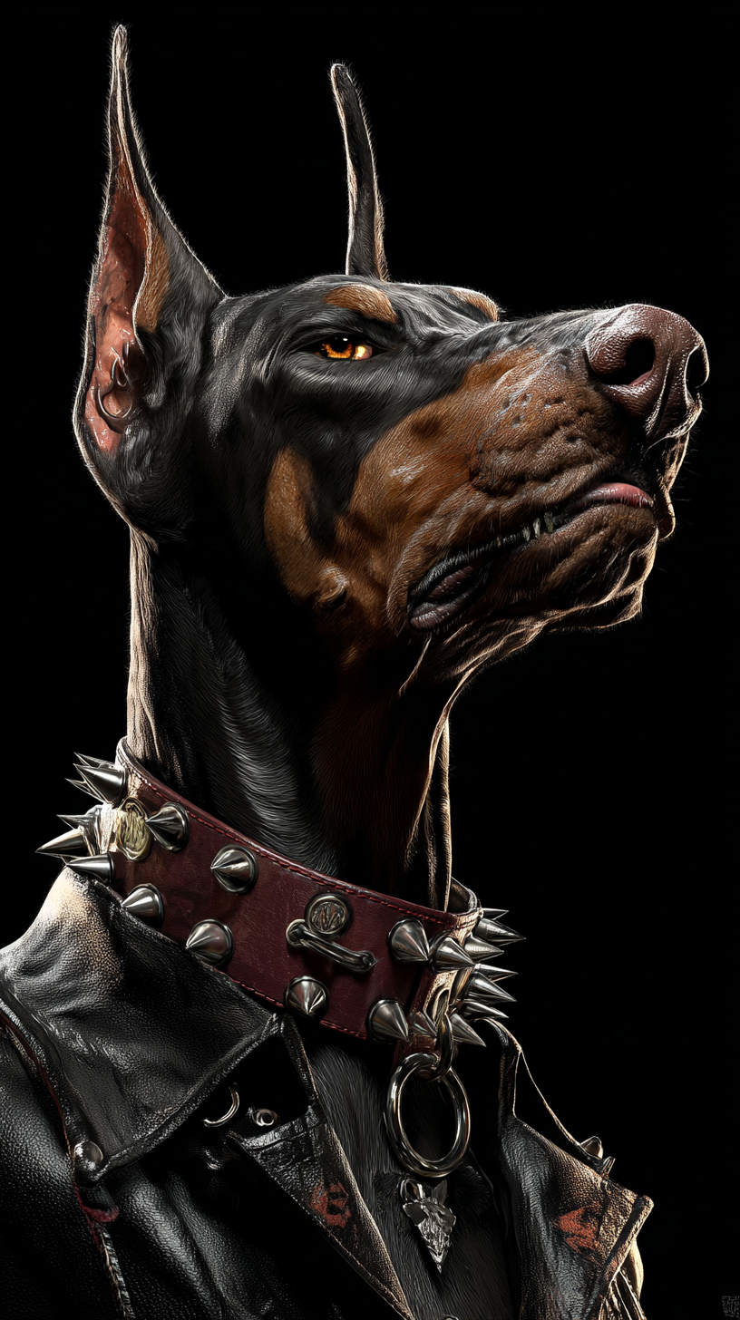 fond d'écran Doberman iphone 17