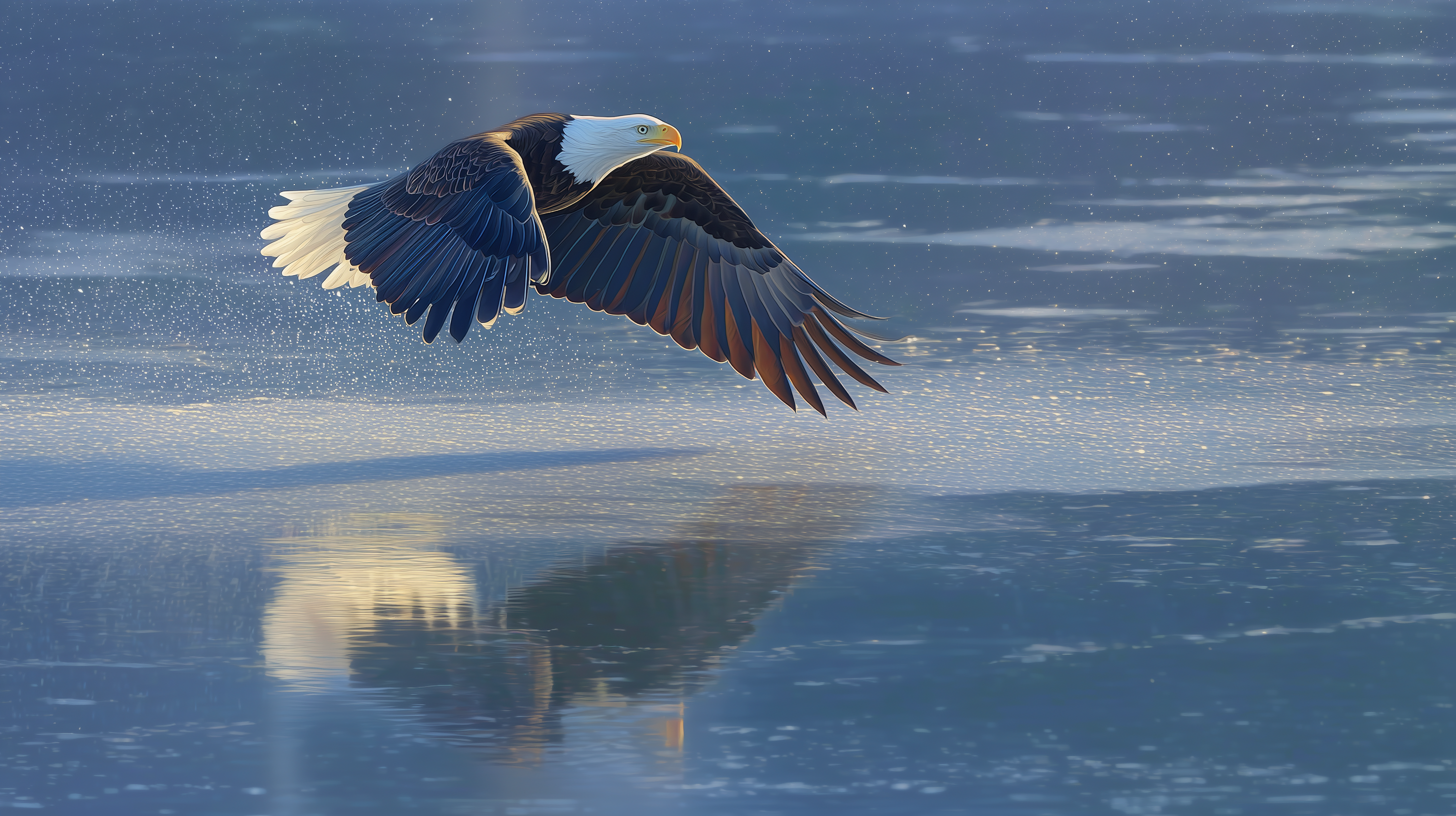 fond d'écran Pygargue à tête blanche pc hp téléchargement gratuit