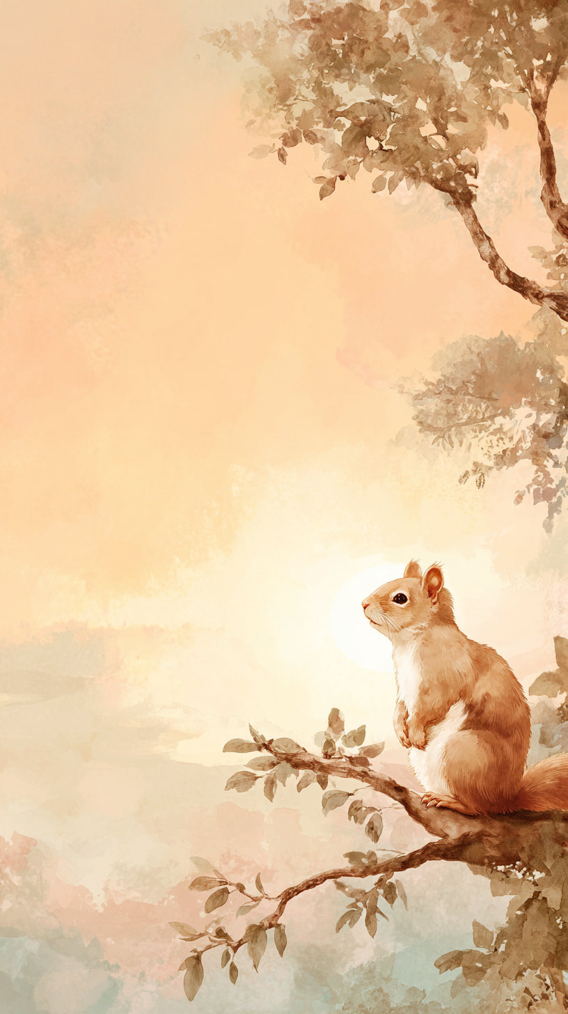 fond d'écran Écureuil téléphone samsung gratuit télécharger gratuit