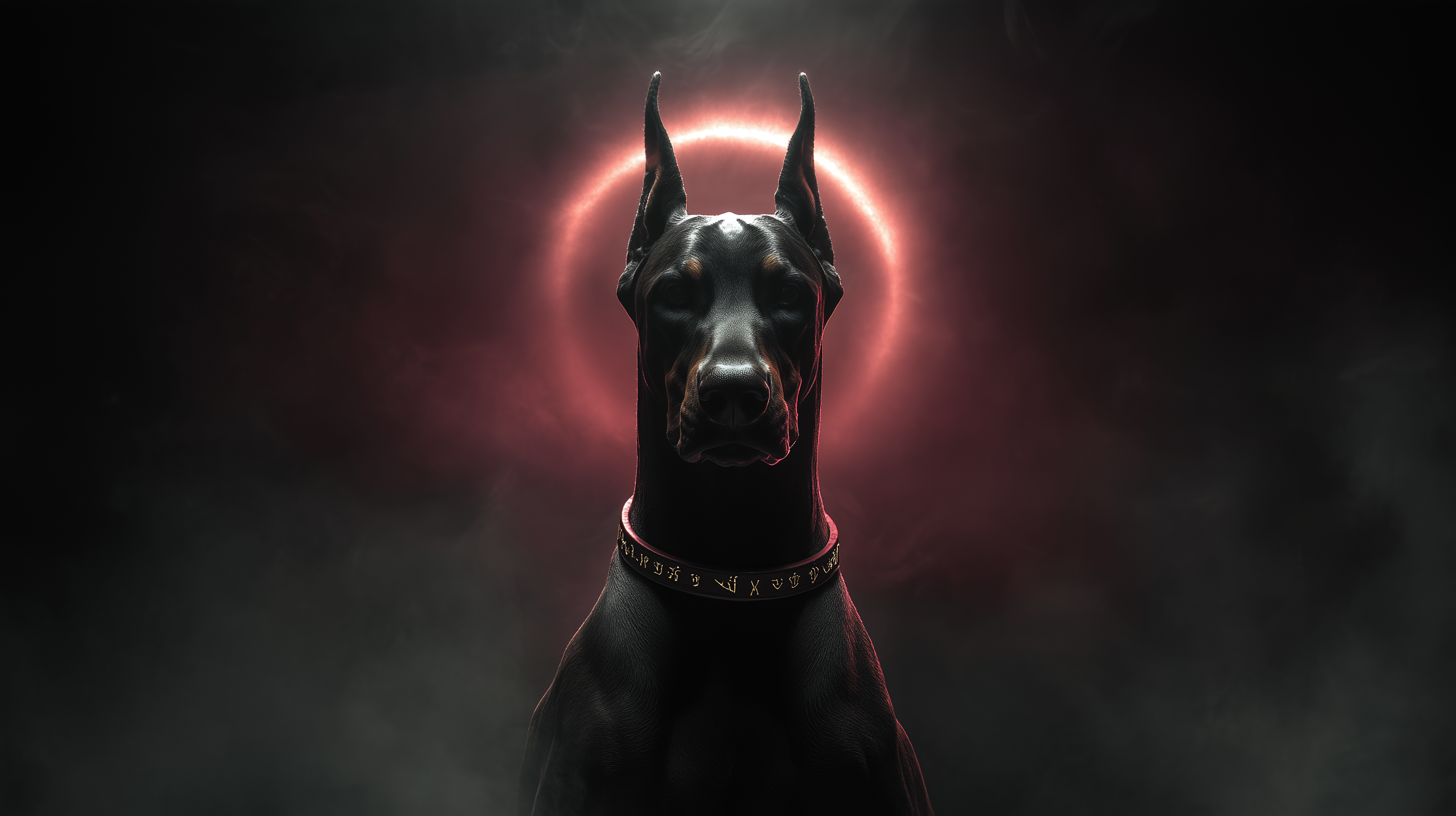 fond d'écran Doberman 8k téléchargement gratuit