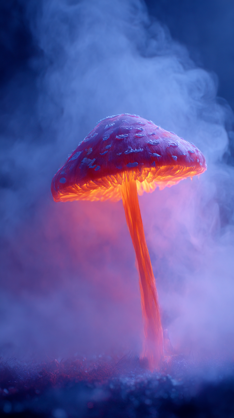 fond d'écran Champignon iphone 13 télécharger gratuit