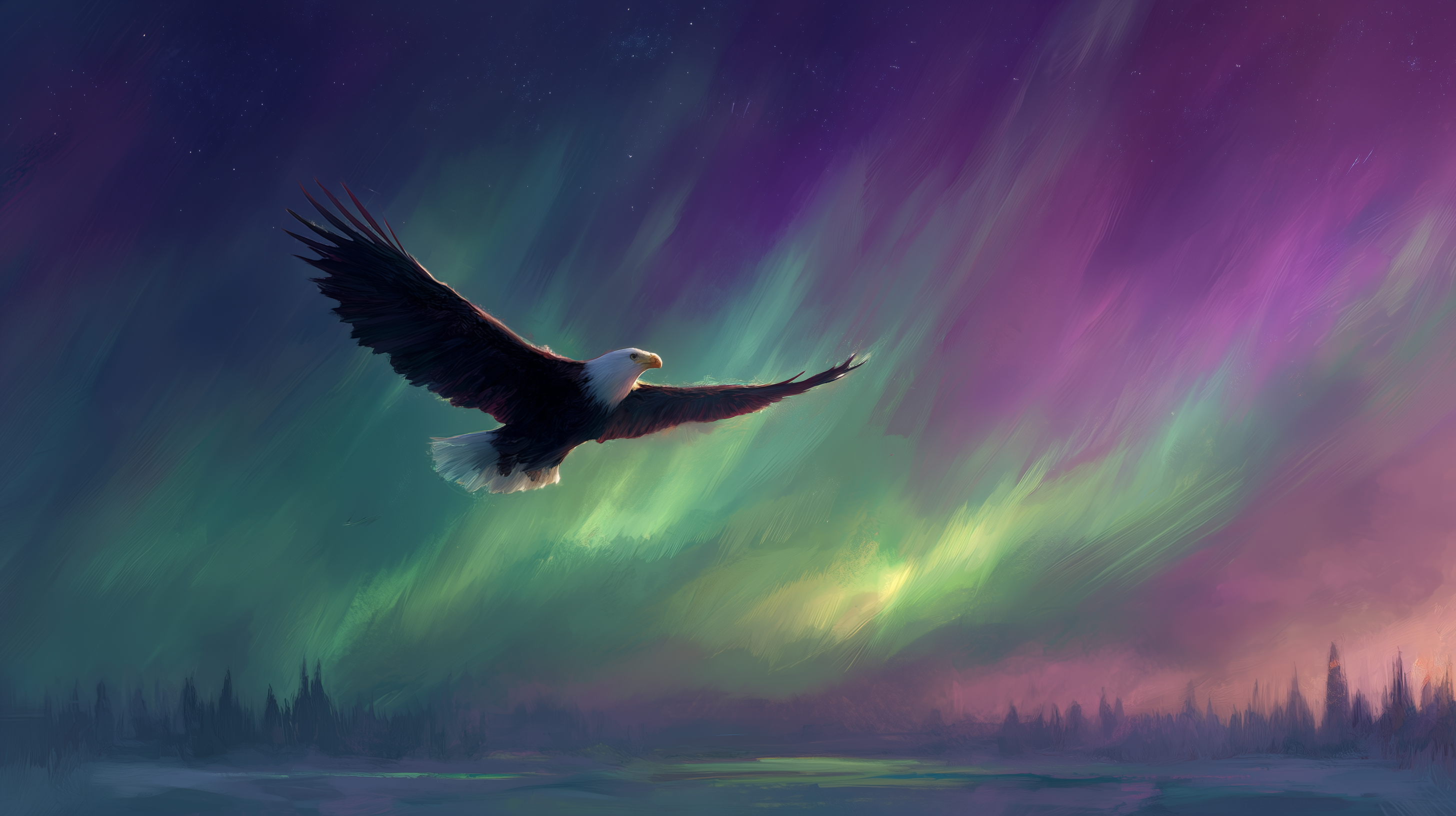 fond d'écran Pygargue à tête blanche 4k mac téléchargement gratuit