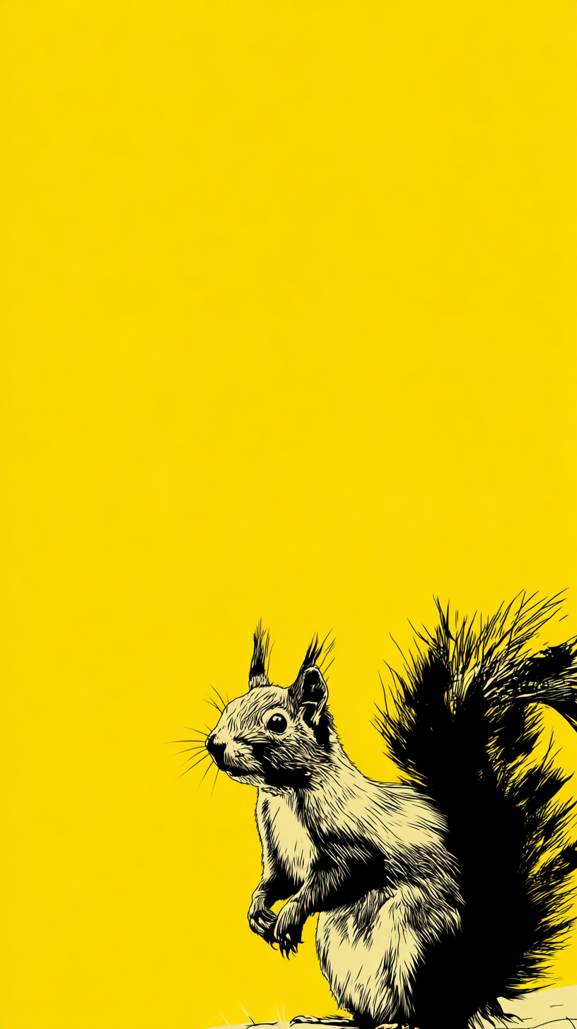 fond d'écran Écureuil téléphone Nokia télécharger gratuit