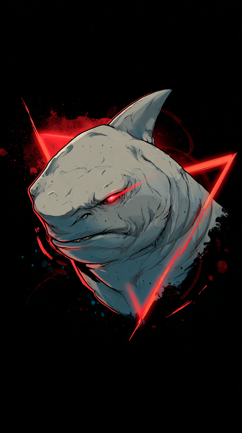 fond d'écran Requin téléphone Huawei gratuit