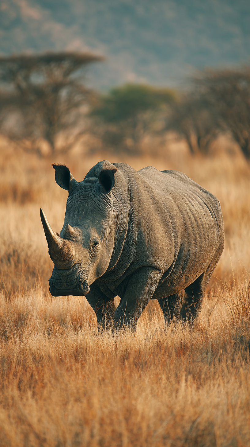 fond d'écran Rhinoceros téléphone Asus télécharger gratuit