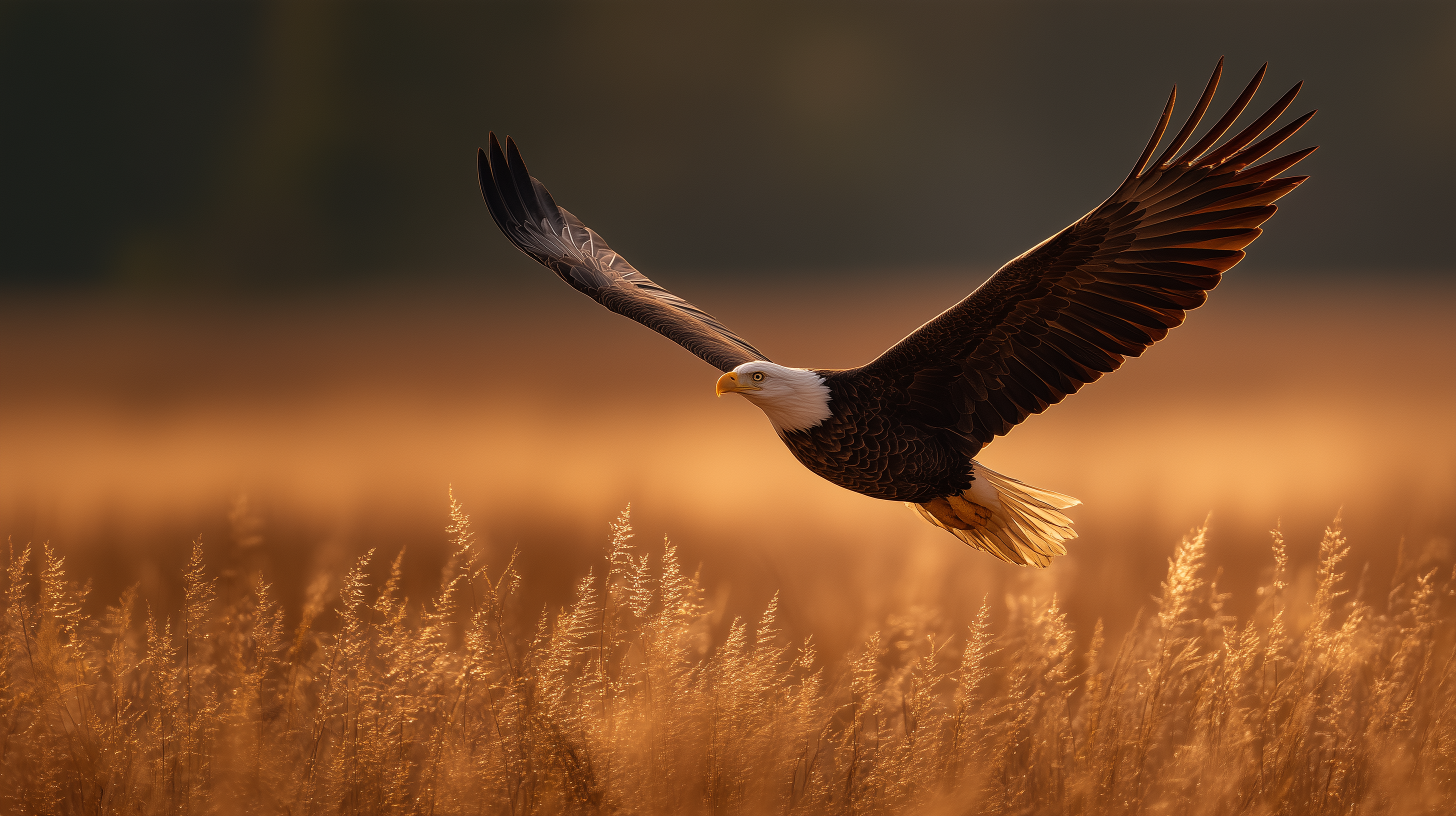 fond d'écran Pygargue à tête blanche Huawei téléchargement gratuit