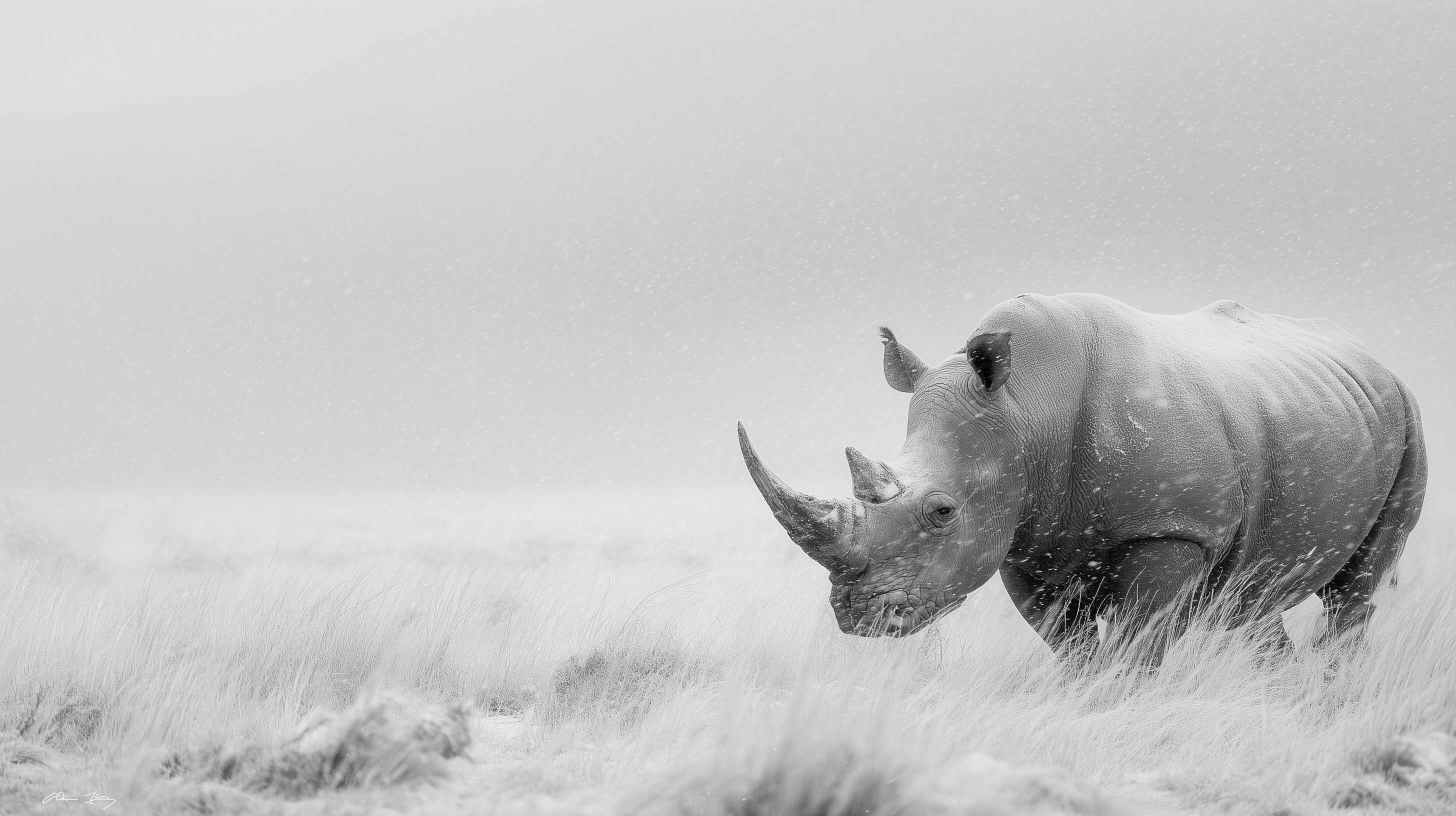 fond d'écran Rhinoceros 3840x1440 téléchargement gratuit