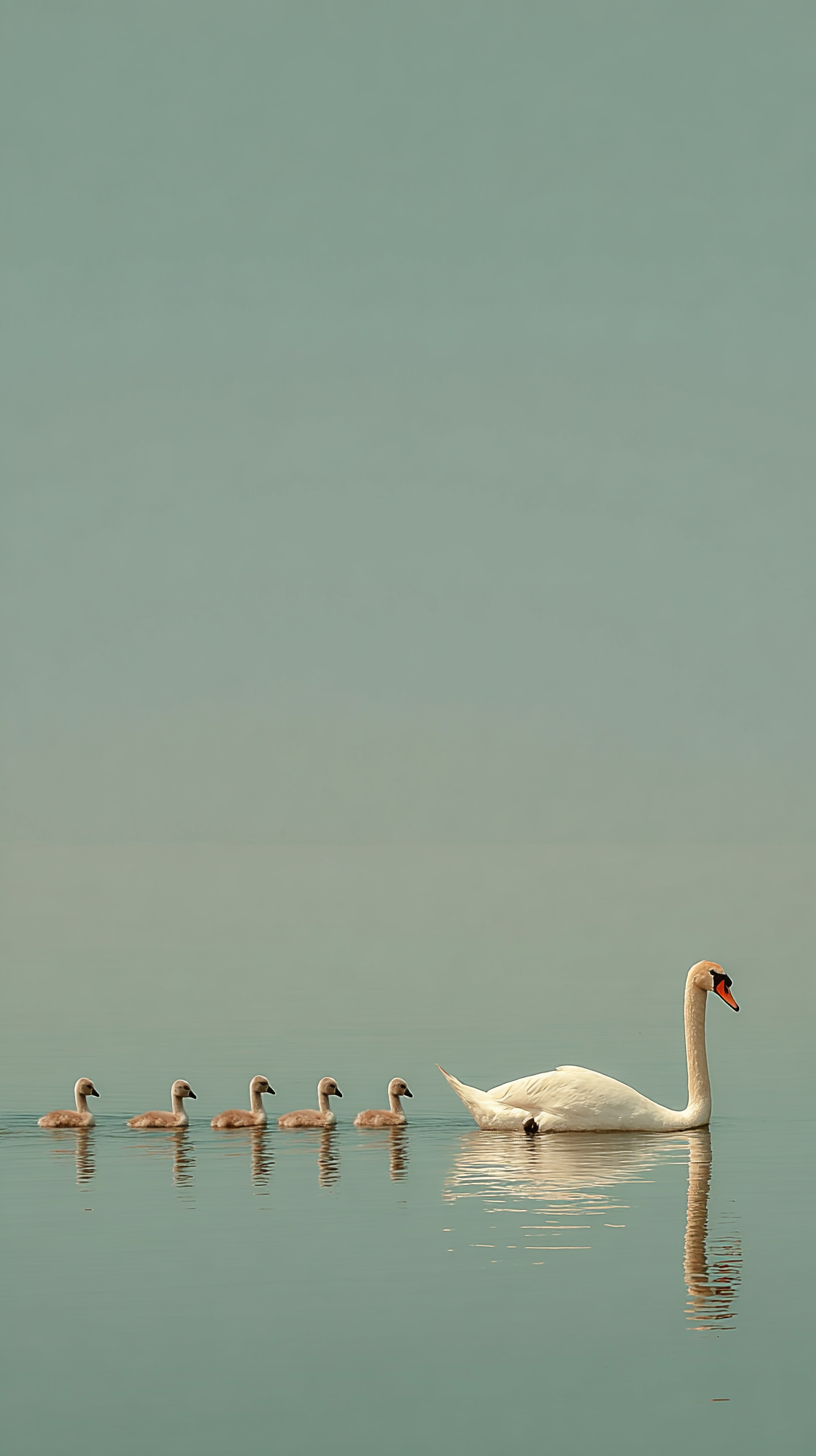 fond d'écran Cygne android gratuit sans filigrane