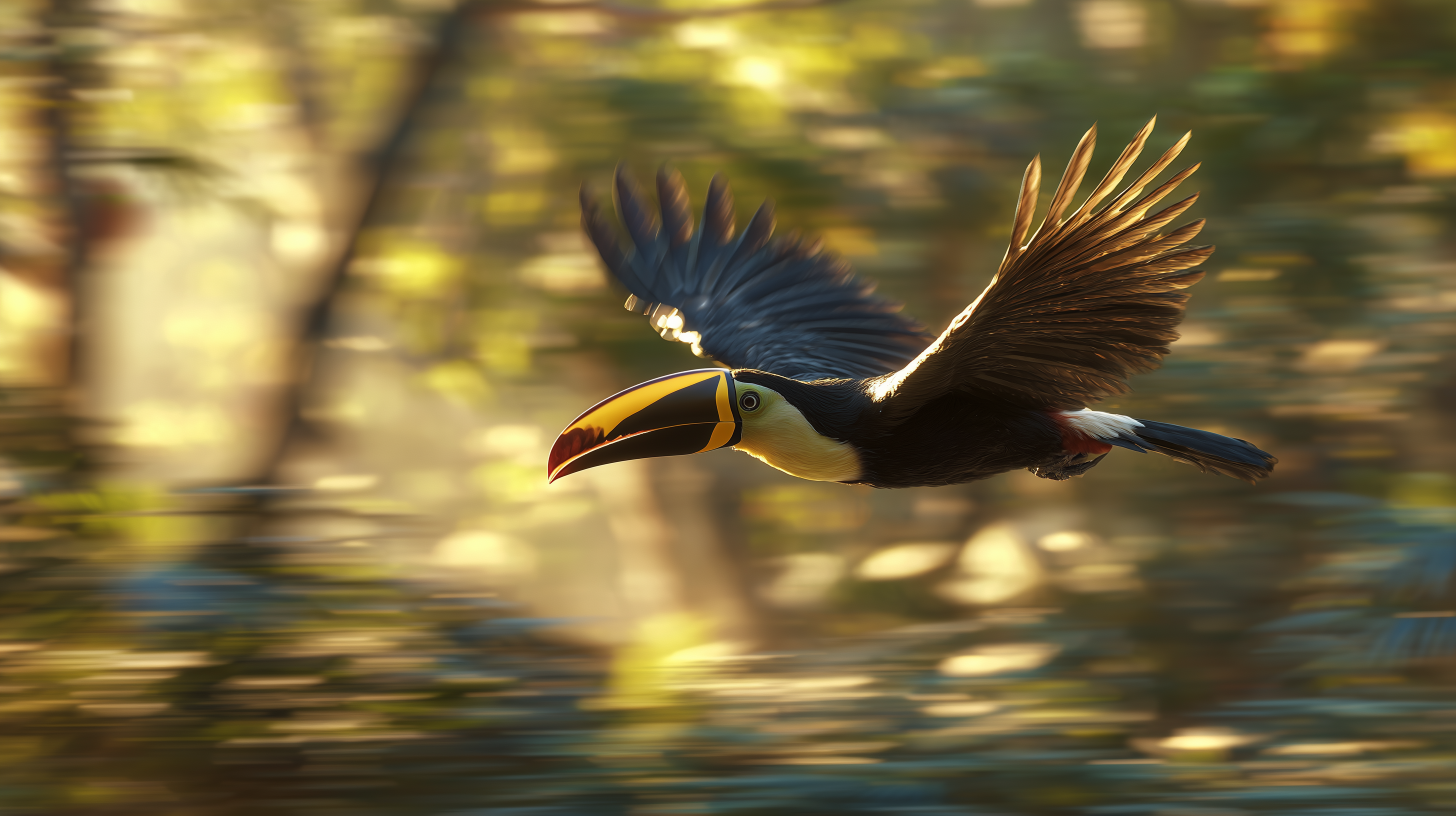 fond d'écran Toucan Microsoft Surface téléchargement gratuit