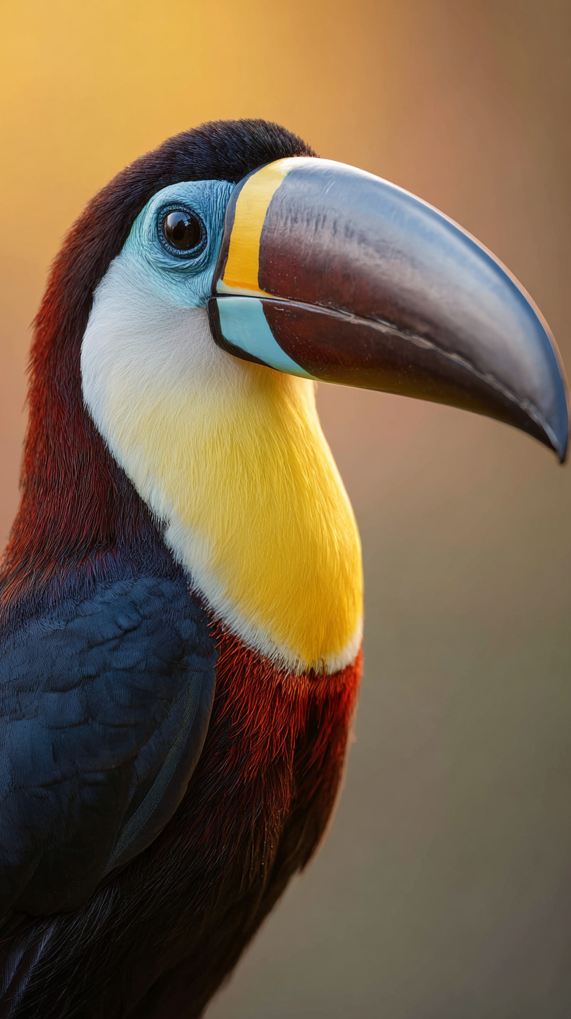 fond d'écran Toucan 4k iphone télécharger gratuit