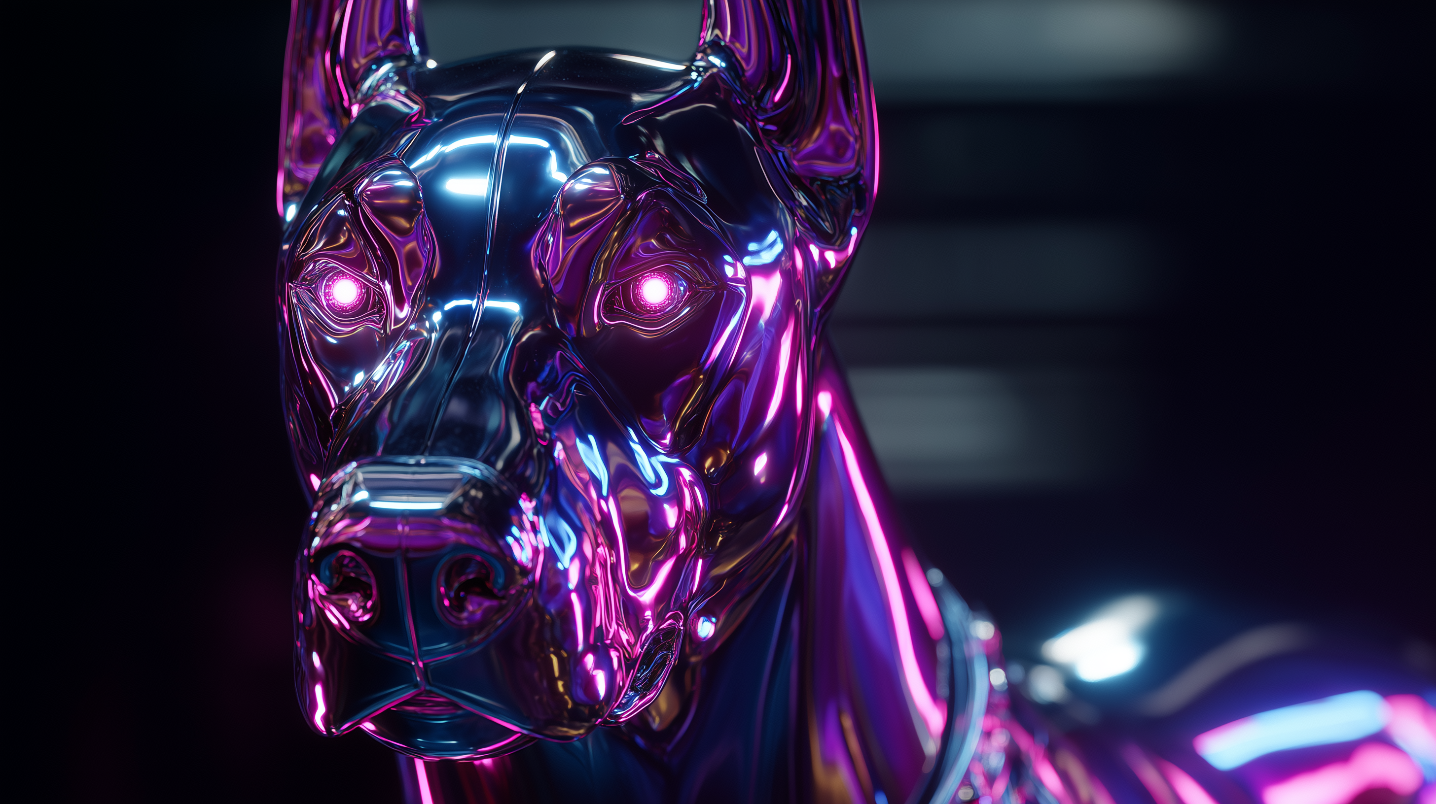 fond d'écran Doberman pc windows 10 téléchargement gratuit