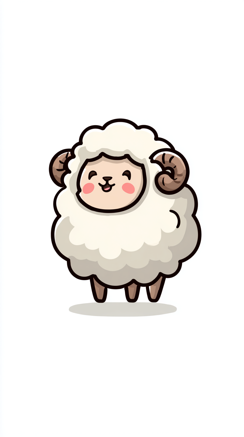 fond d'écran Mouton iphone 15 4k gratuit