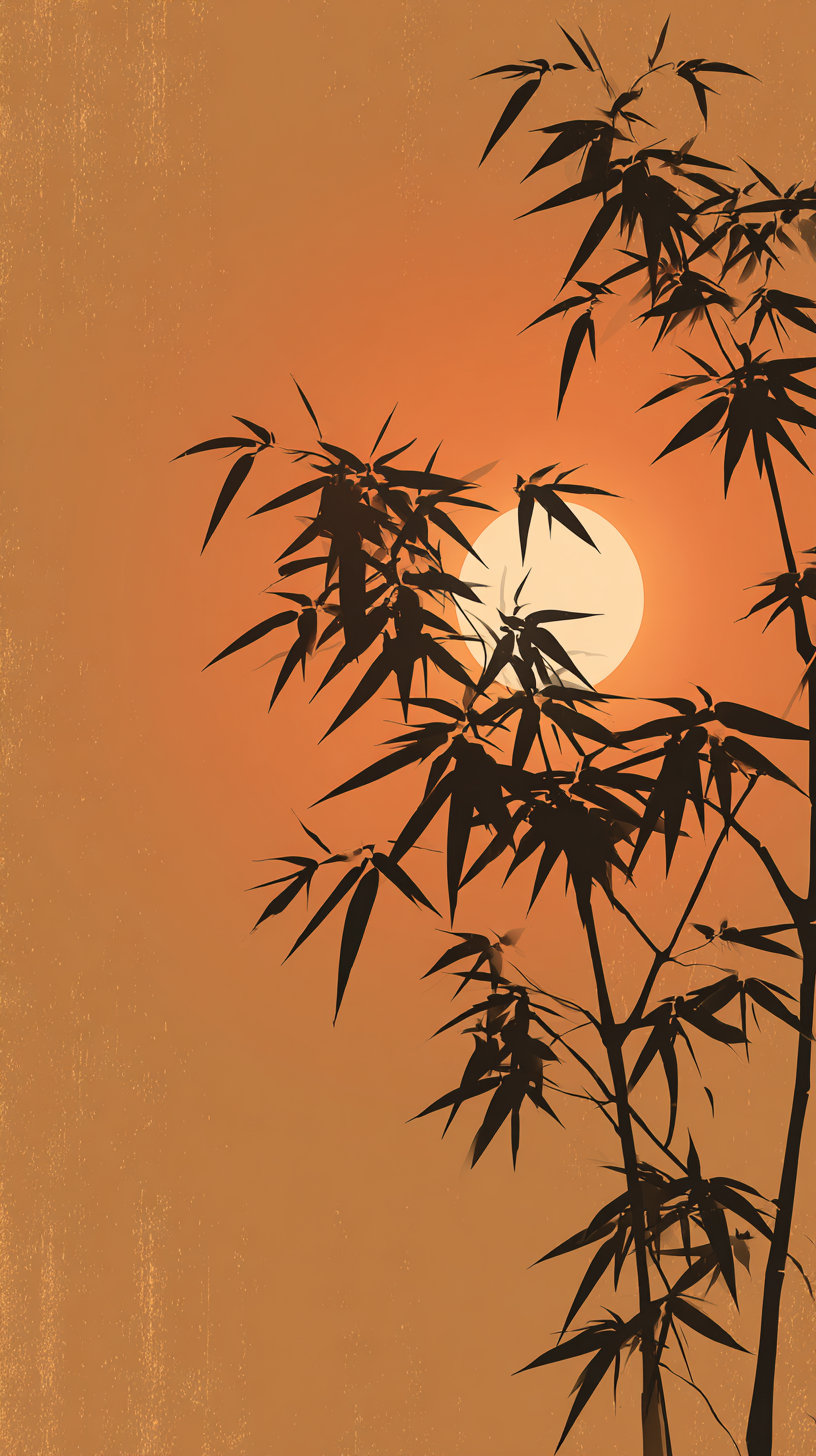 fond d'écran bambou iphone 8 gratuit