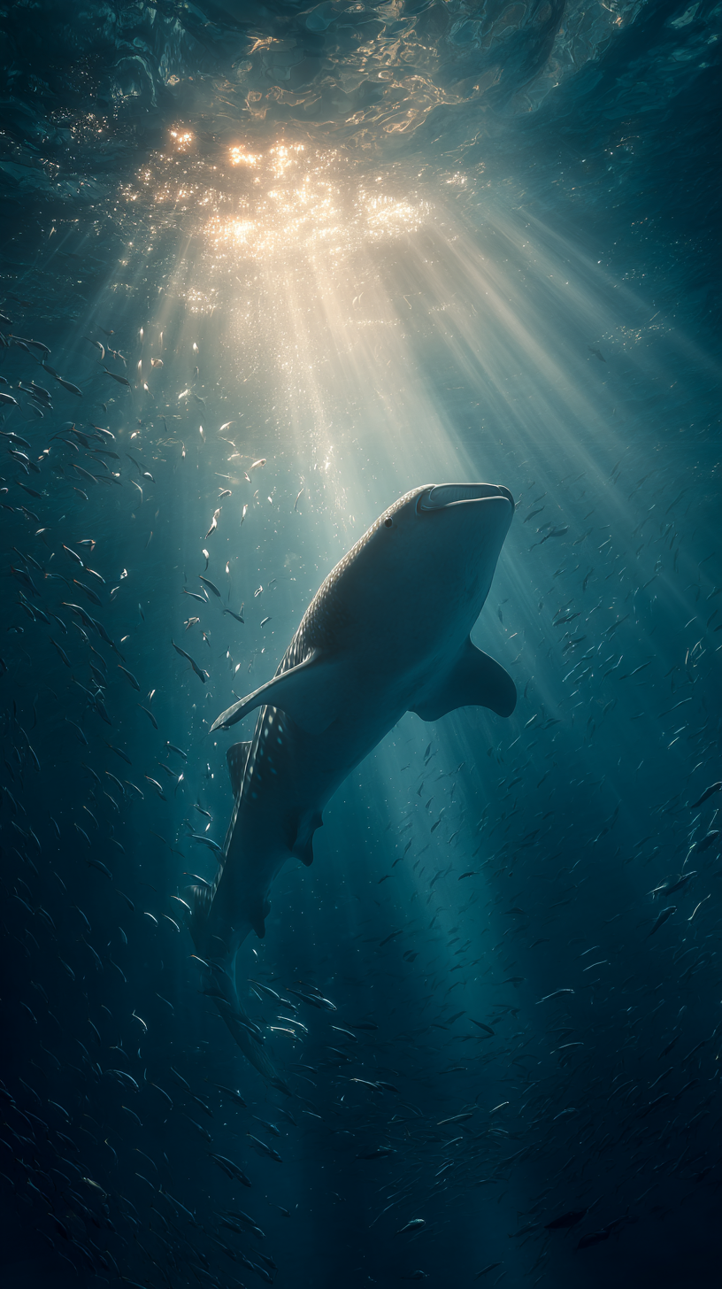 fond d'écran Requin de téléphone gratuit