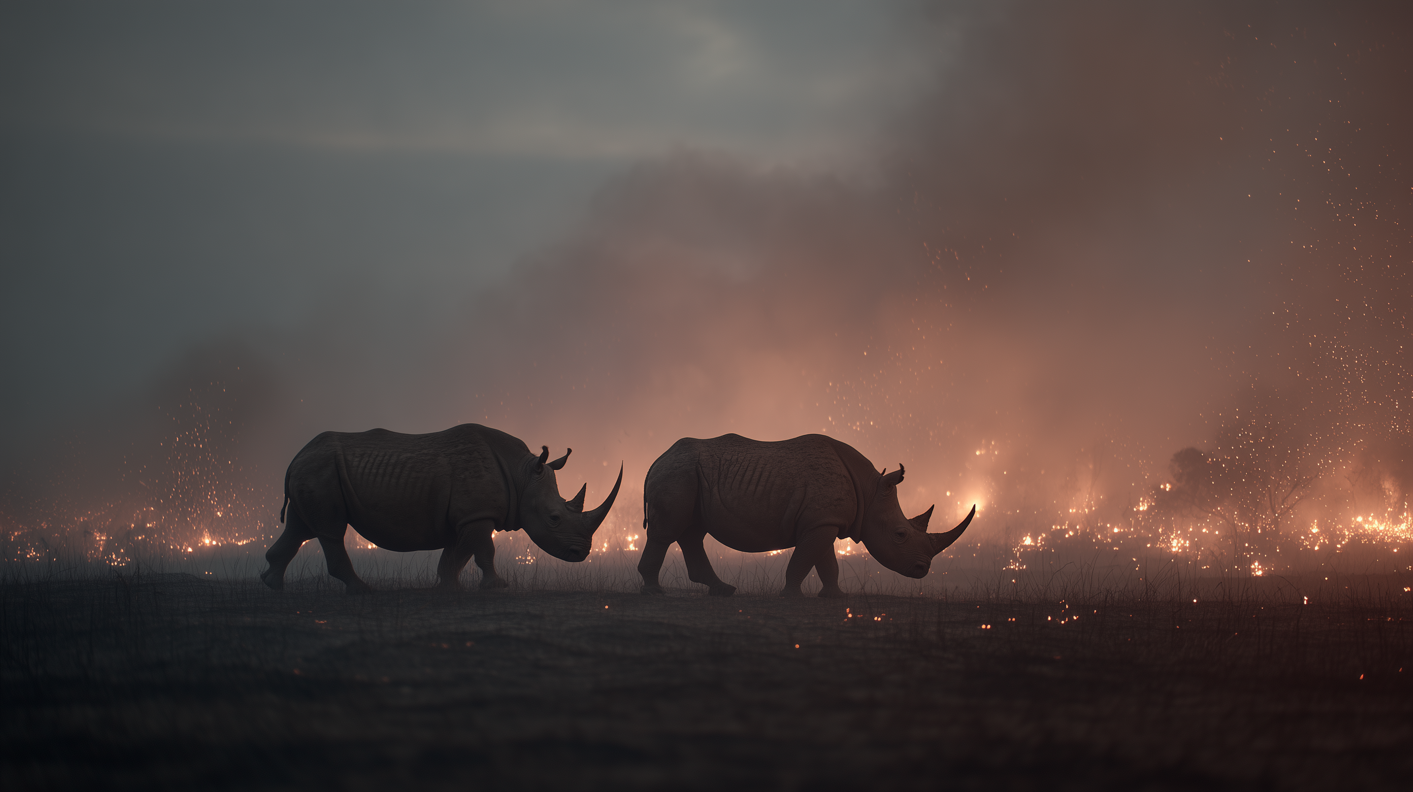 fond d'écran Rhinoceros windows 10 gratuit téléchargement gratuit