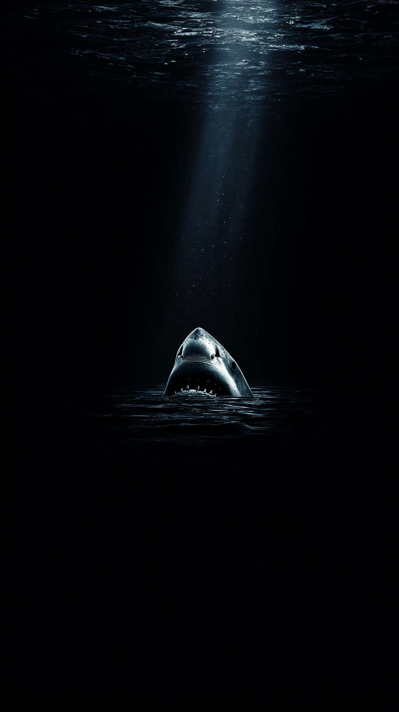 fond d'écran Requin téléphone Huawei gratuit