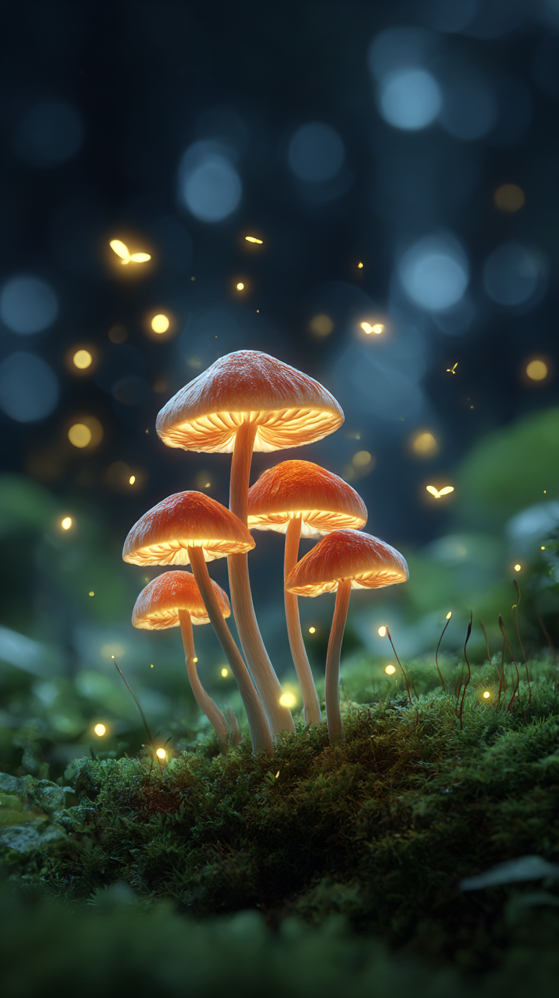 fond d'écran Champignon téléphone Asus télécharger gratuit