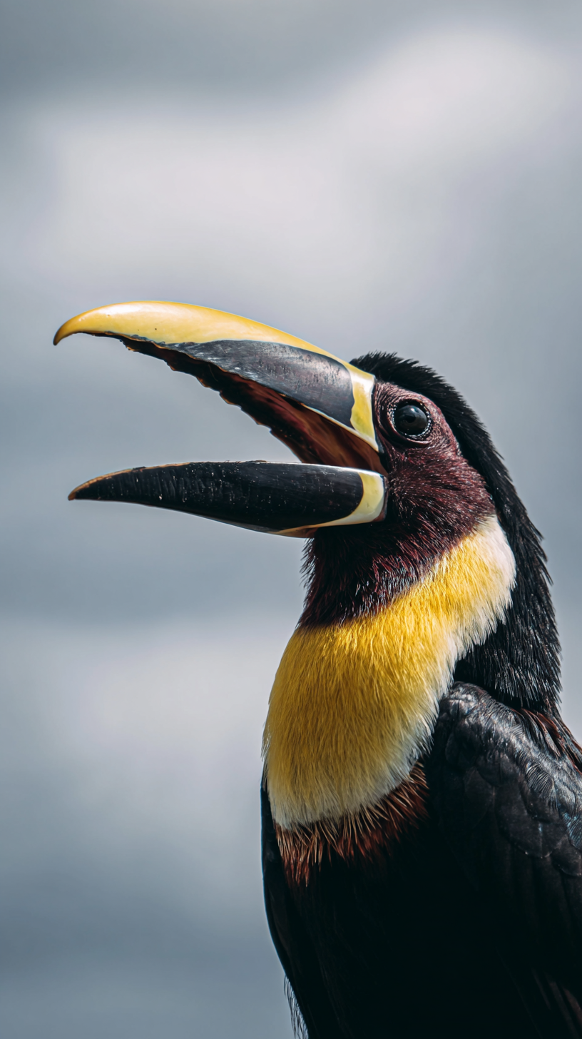 fond d'écran Toucan iphone 15 pro gratuit