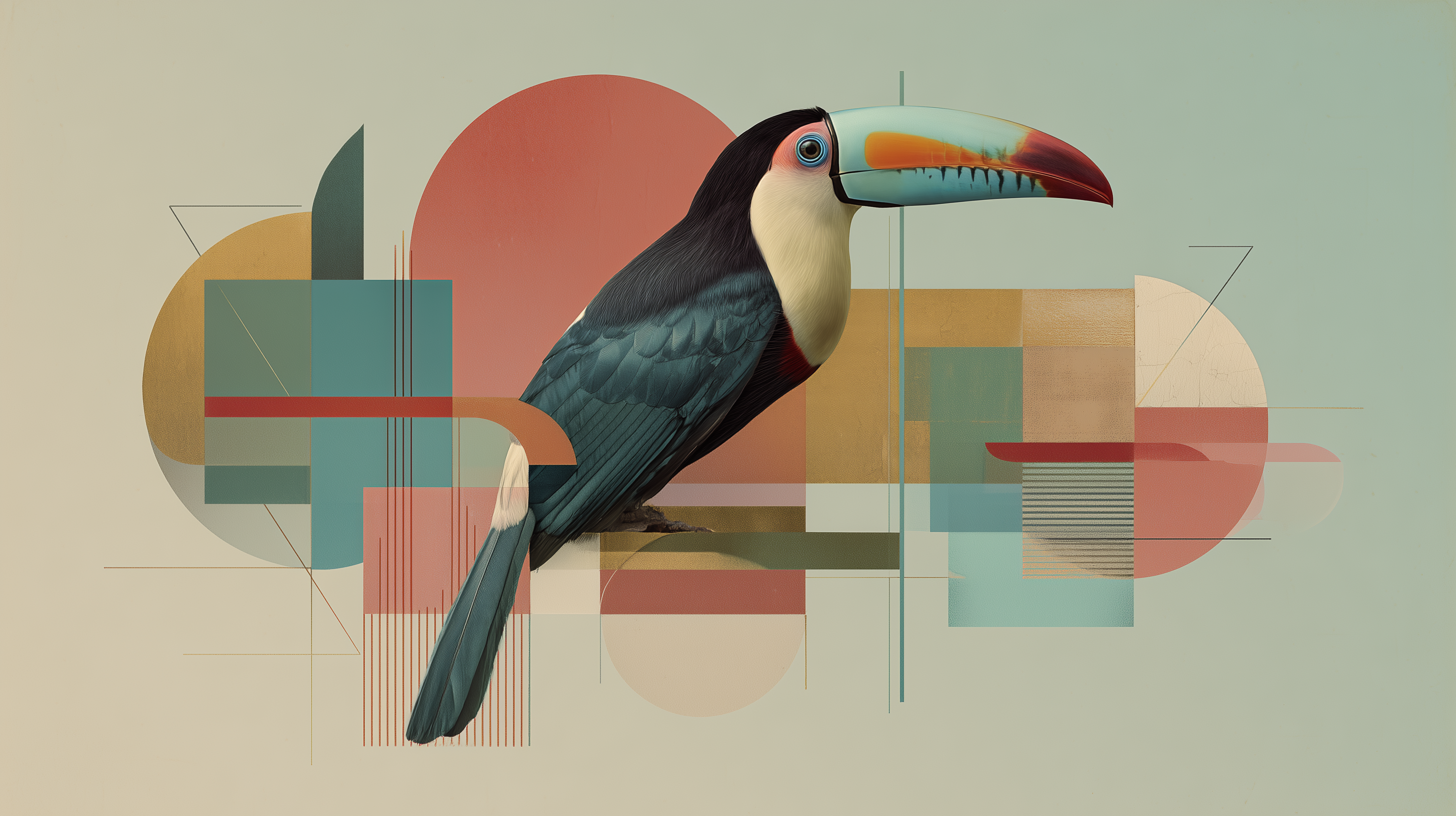 fond d'écran Toucan Microsoft Surface téléchargement gratuit