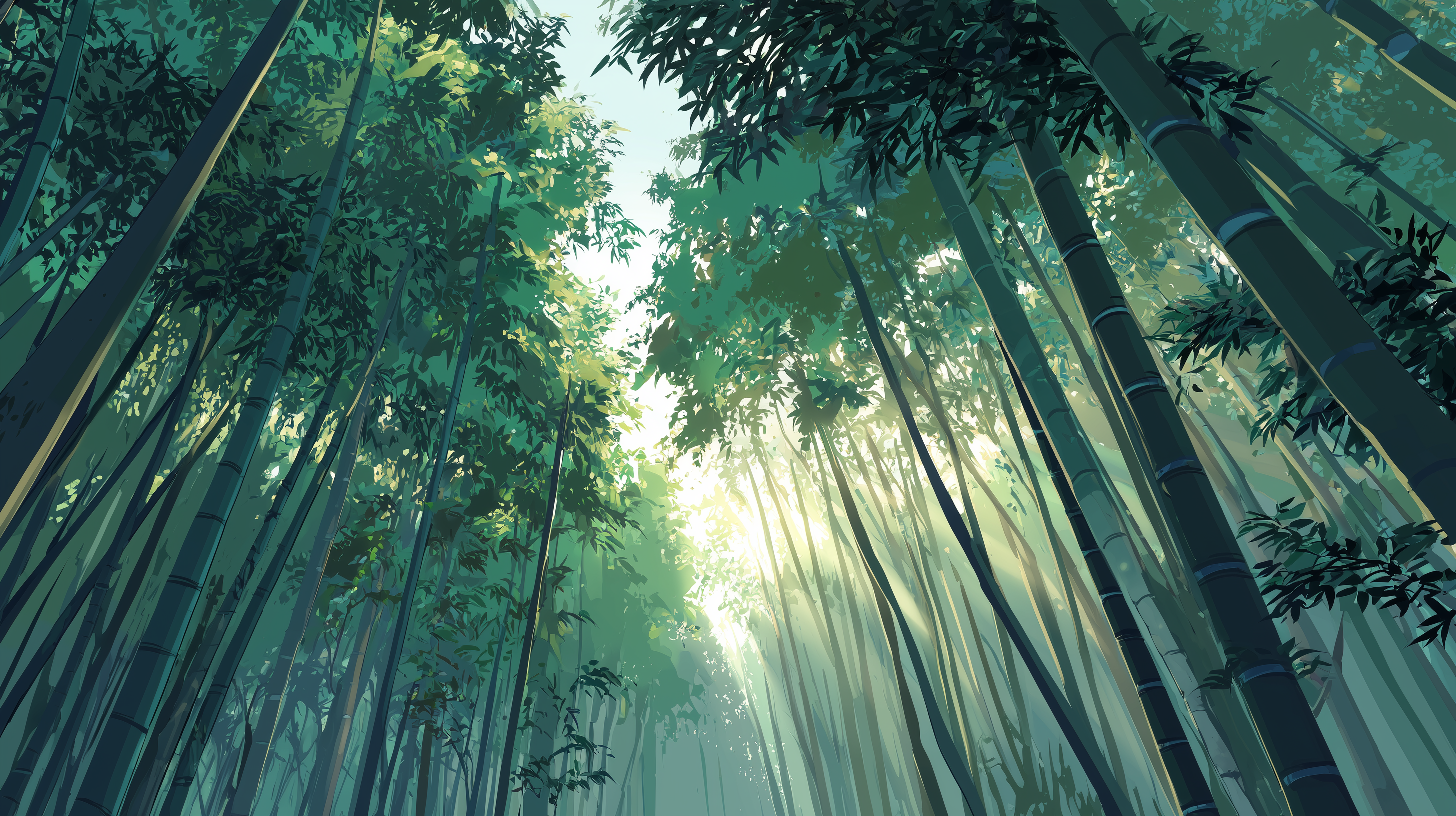 fond d'écran bambou windows 8 téléchargement gratuit