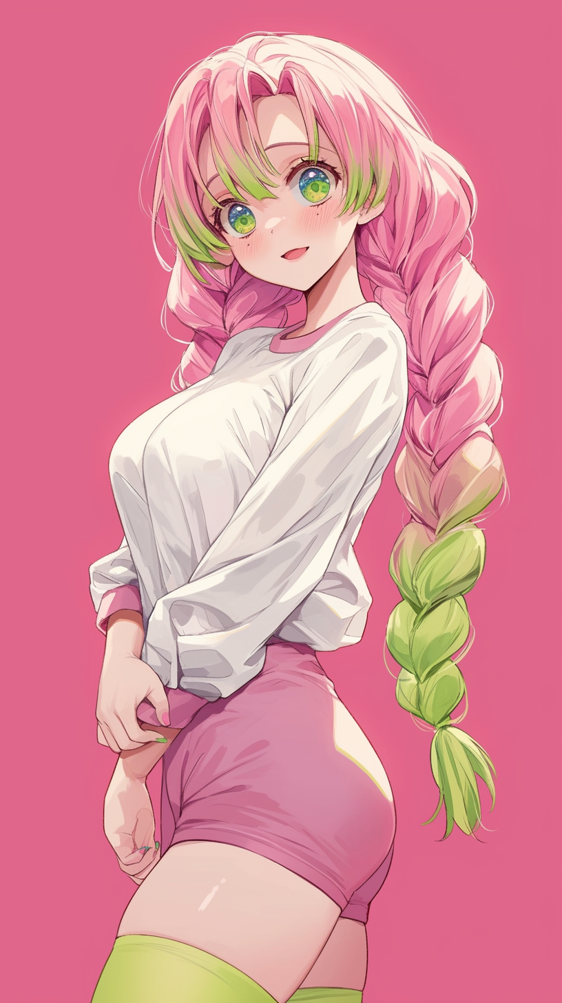 fond d'écran Mitsuri Kanroji téléphone Asus télécharger gratuit