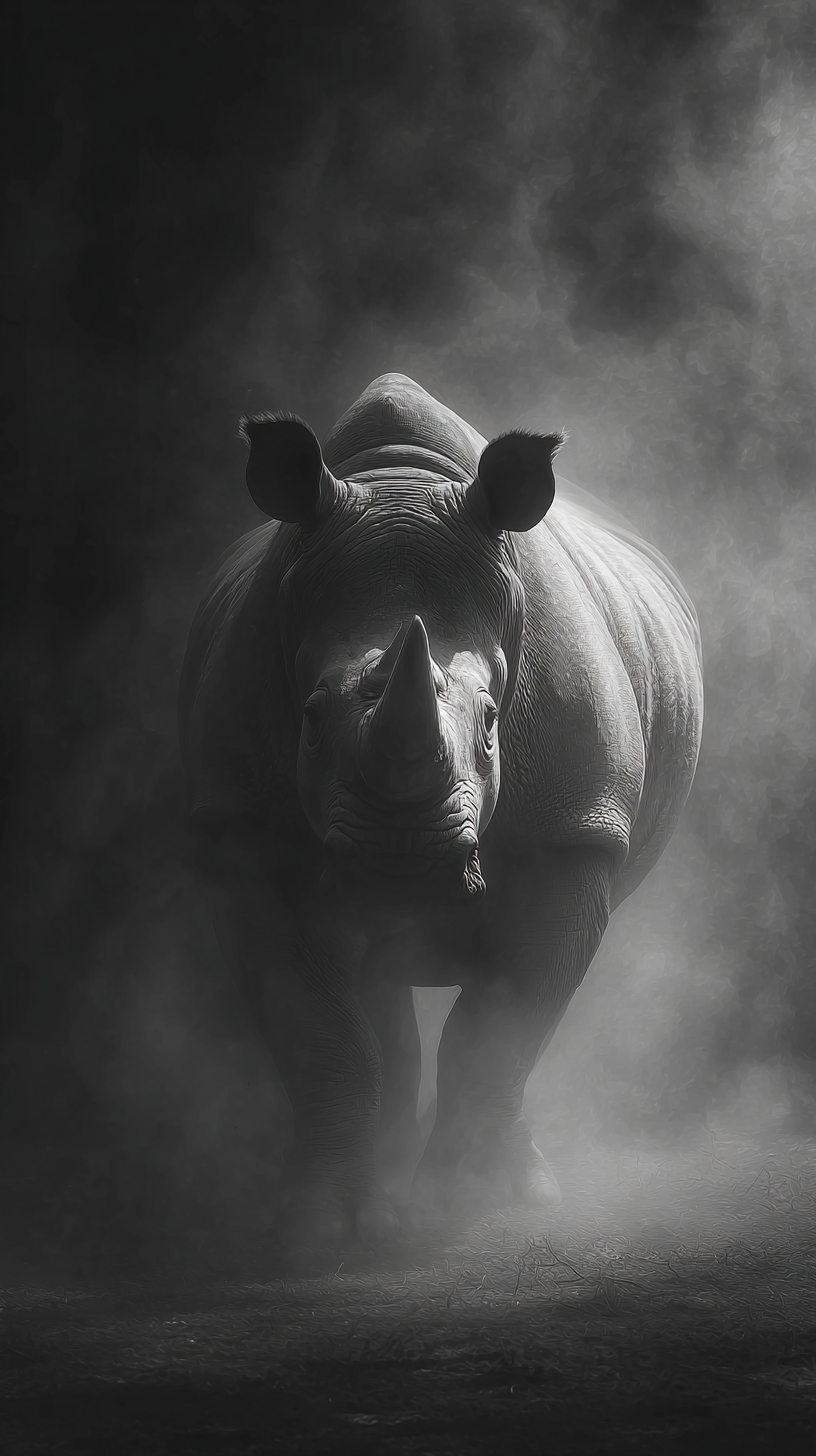 fond d'écran Rhinoceros iphone 17 air gratuit