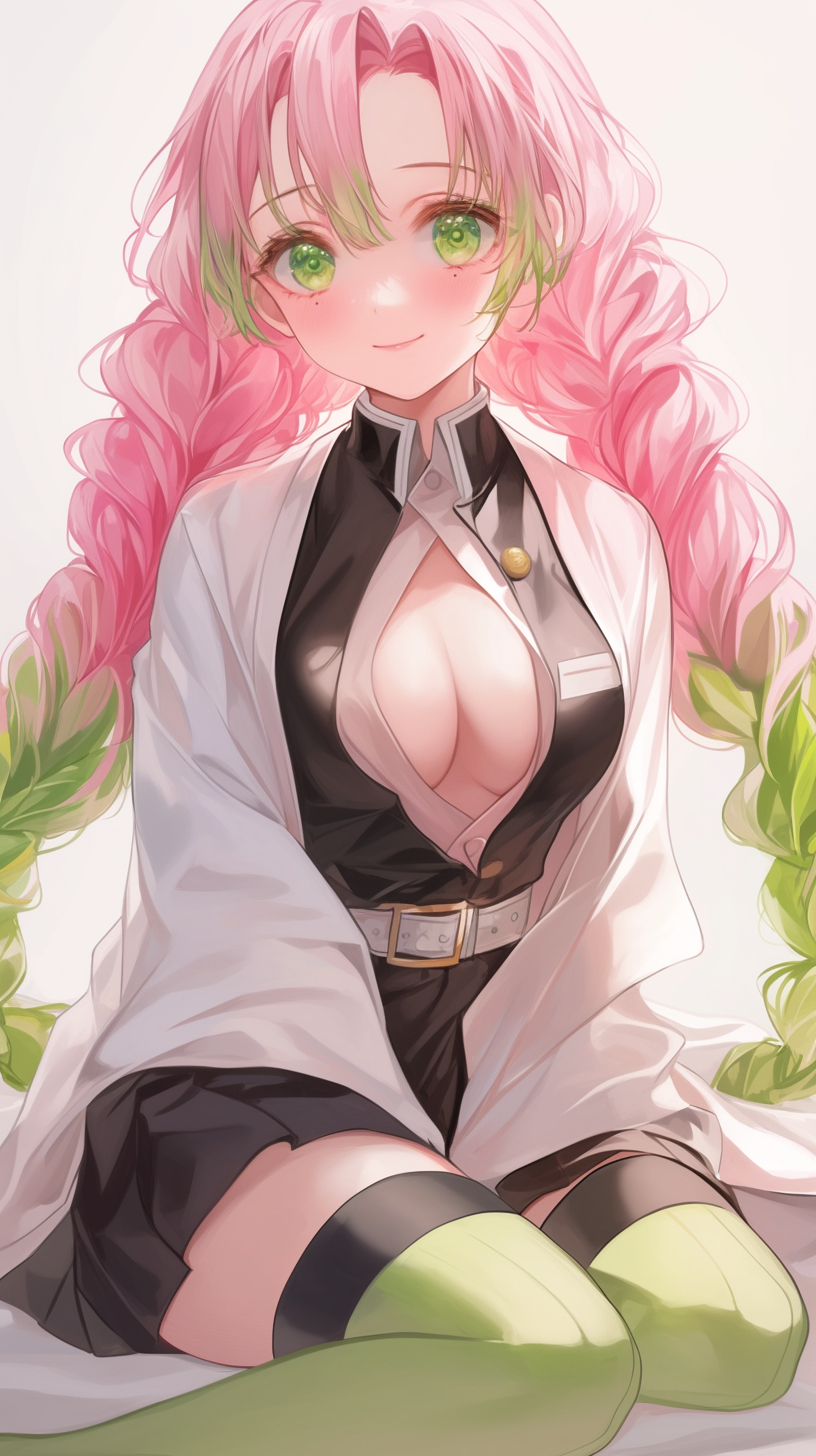 fond d'écran Mitsuri Kanroji téléphone Motorola gratuit