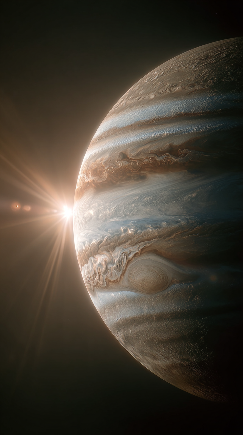 fond d'écran Jupiter iphone 15 télécharger gratuit