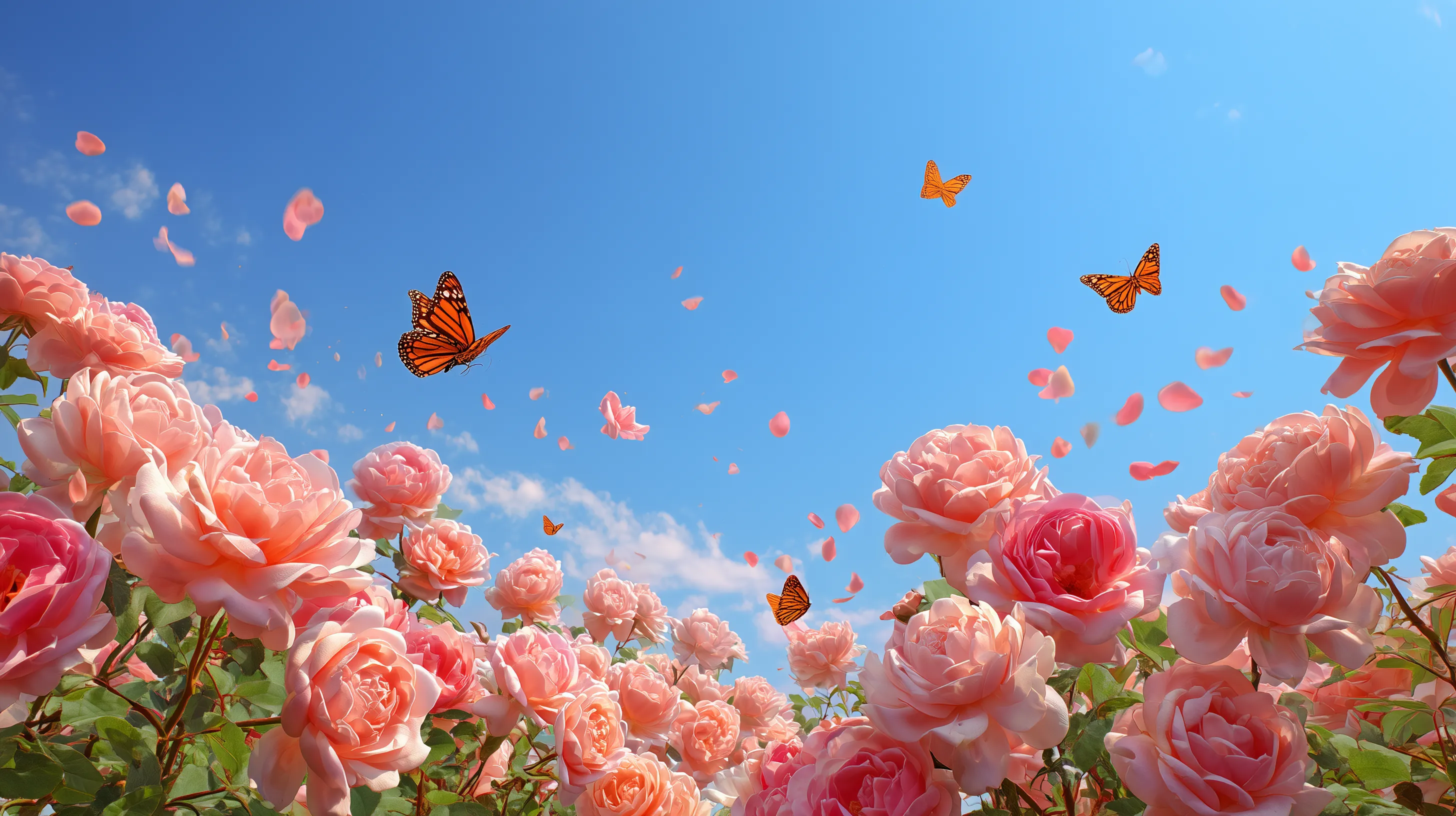 fond d'écran Roses updated 16:9 4k téléchargement gratuit