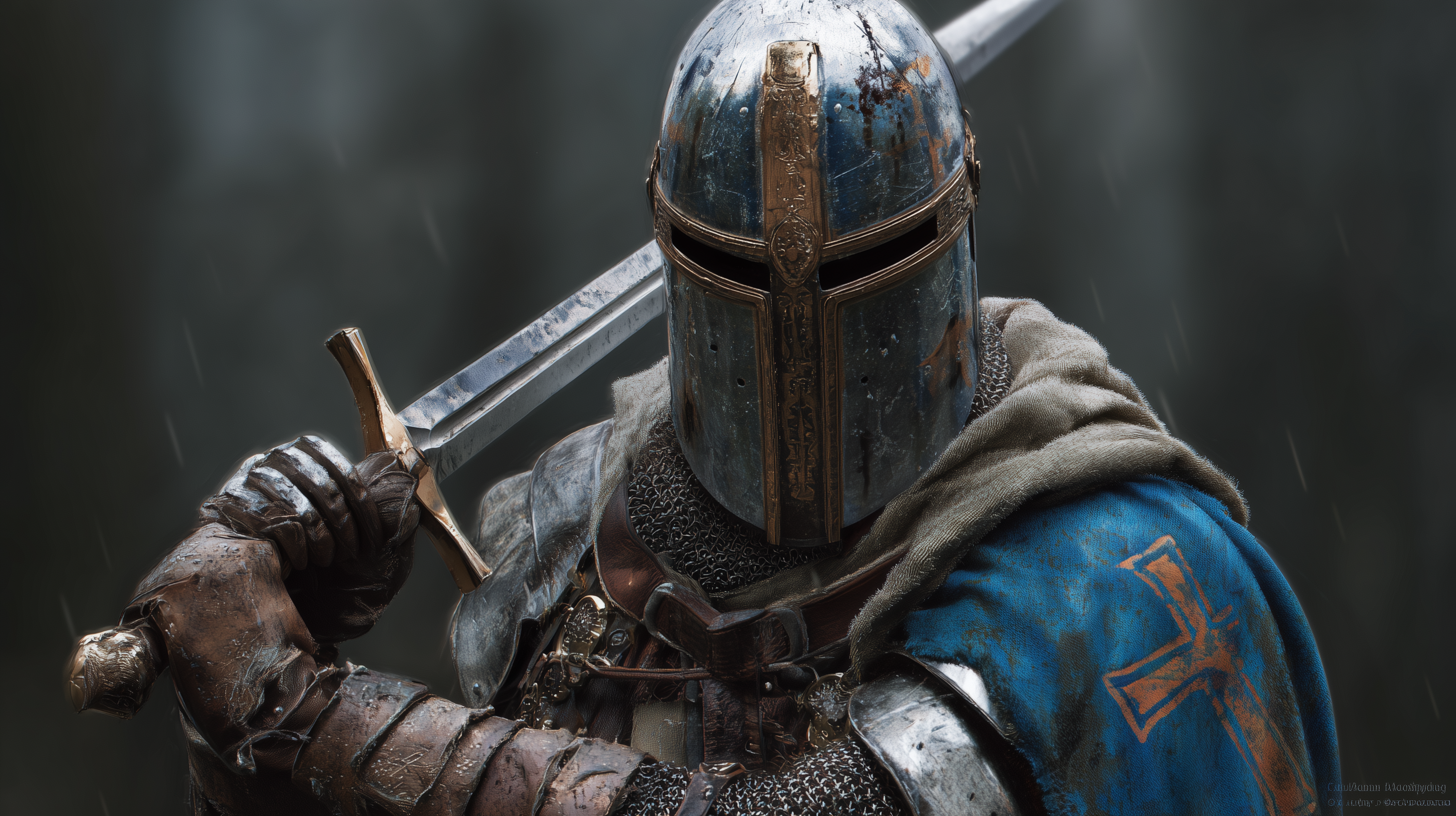 fond d'écran Chevalier pc windows 11 téléchargement gratuit