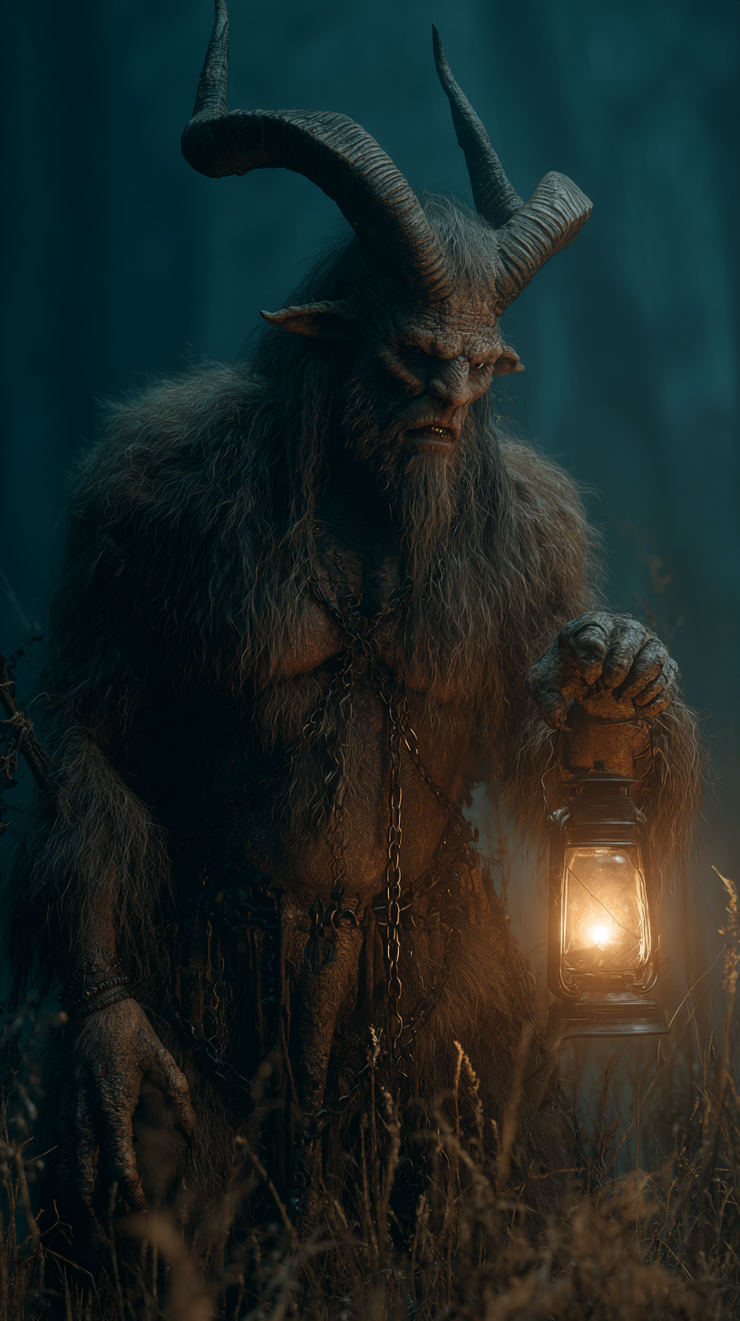 fond d'écran Krampus téléphone Asus gratuit