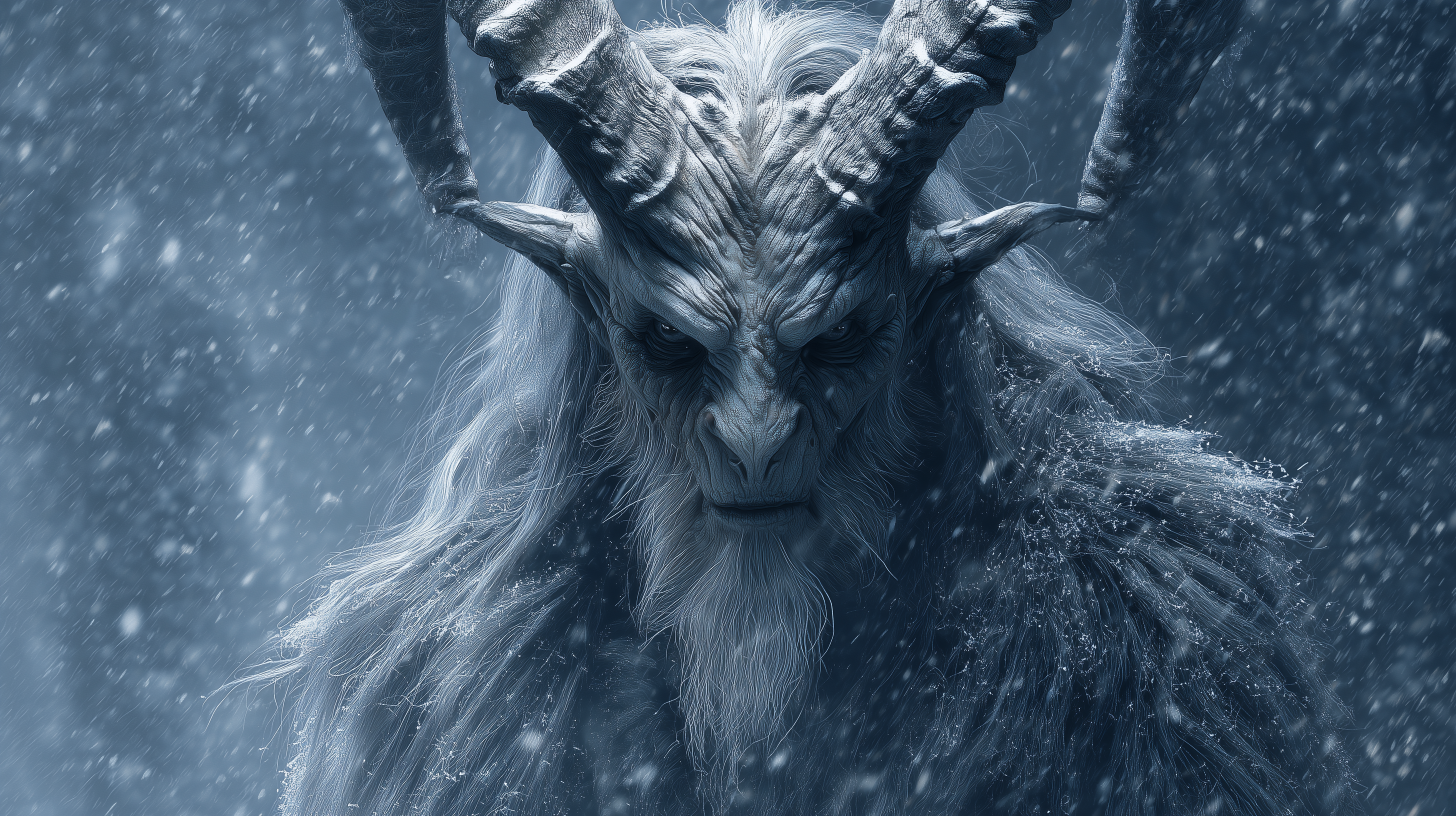 fond d'écran Krampus 1920x1080 4k téléchargement gratuit