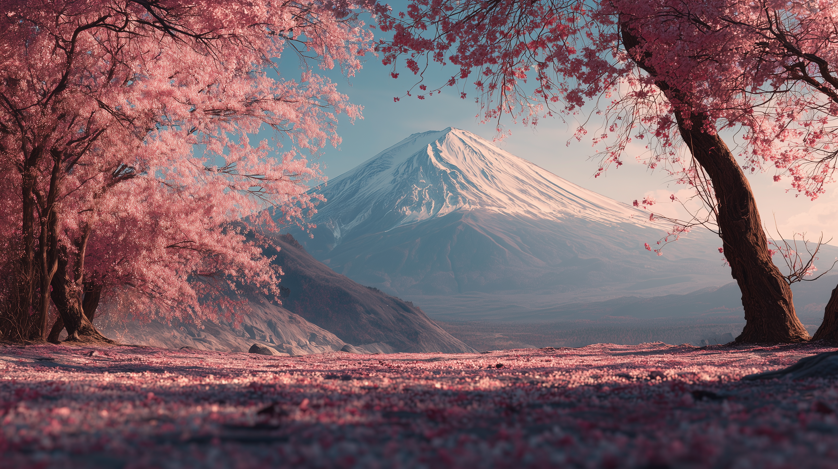 fond d'écran Mont Fuji 1280x800 téléchargement gratuit