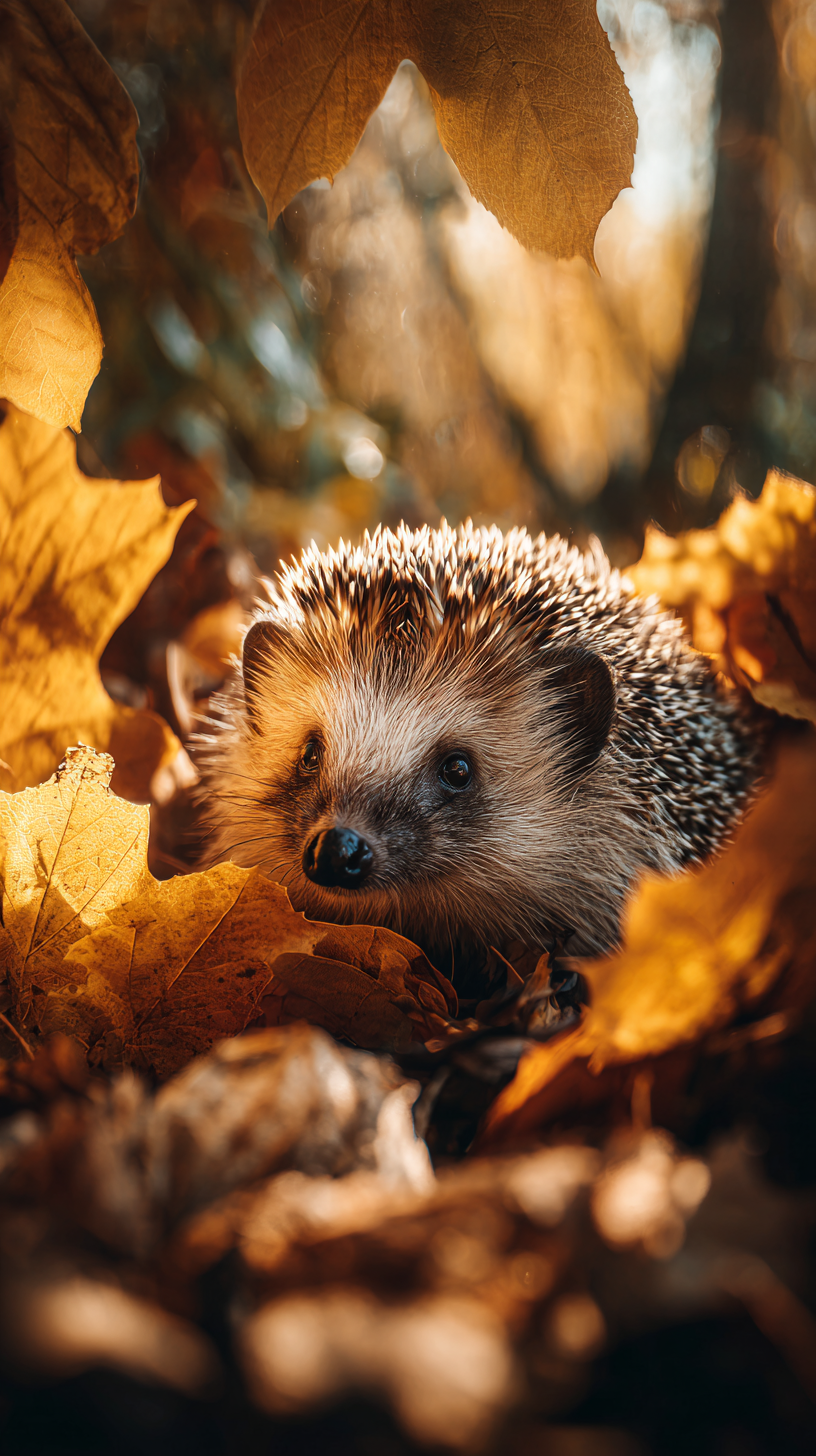 fond d'écran Hérisson 4k iphone télécharger gratuit