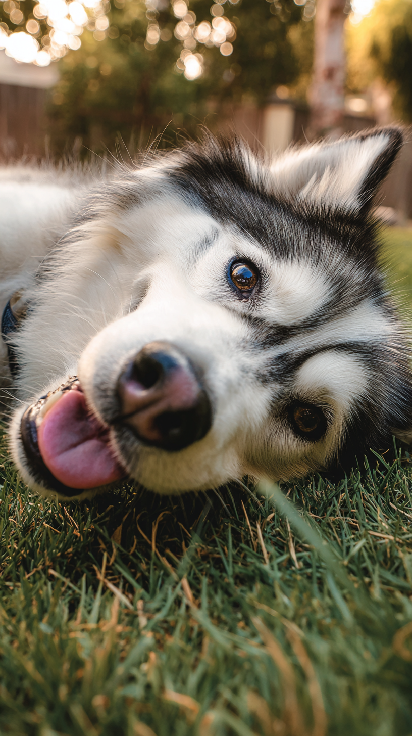 fond d'écran Husky android 4k gratuit