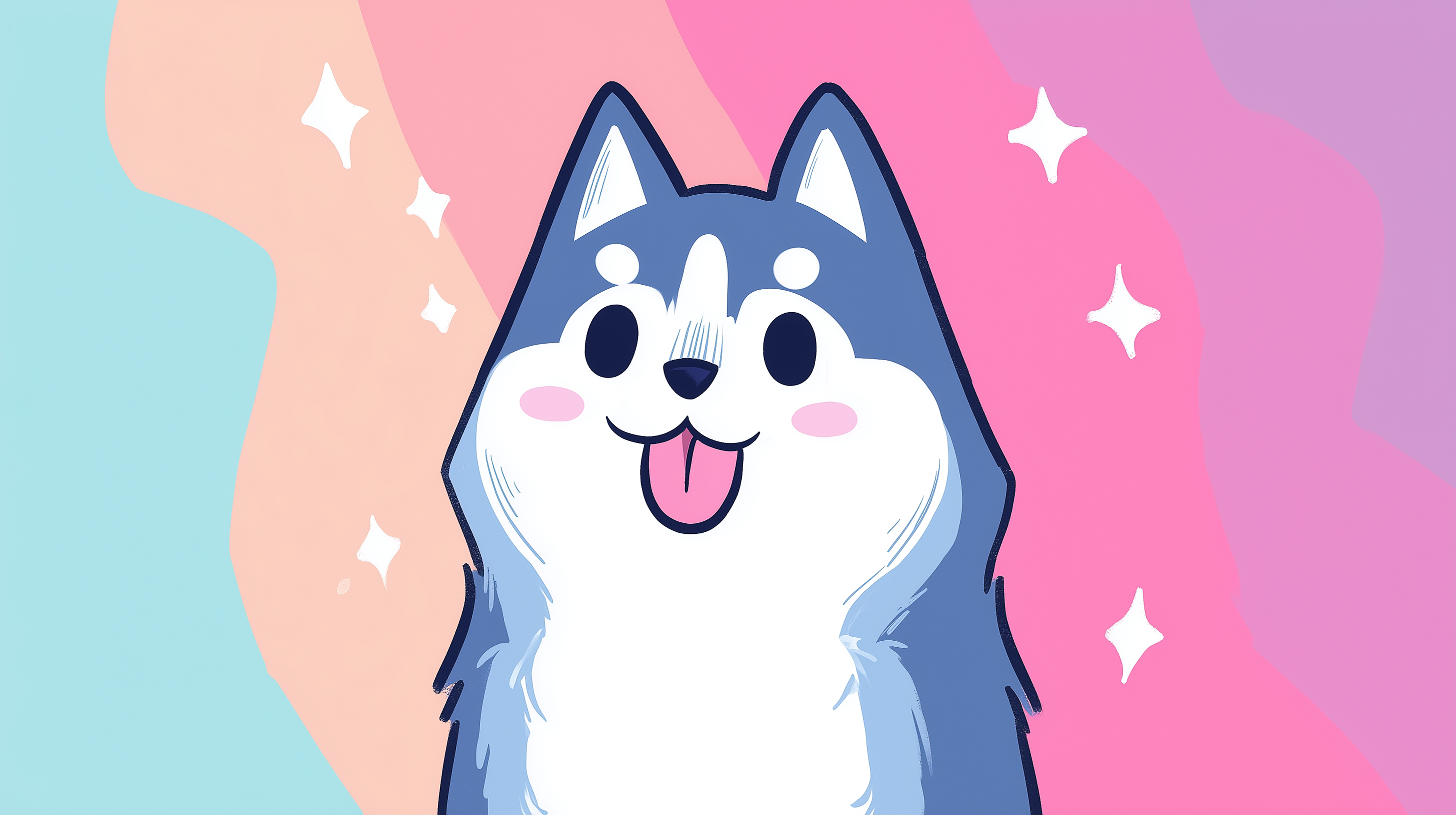 hp fond d'écran Husky téléchargement gratuit